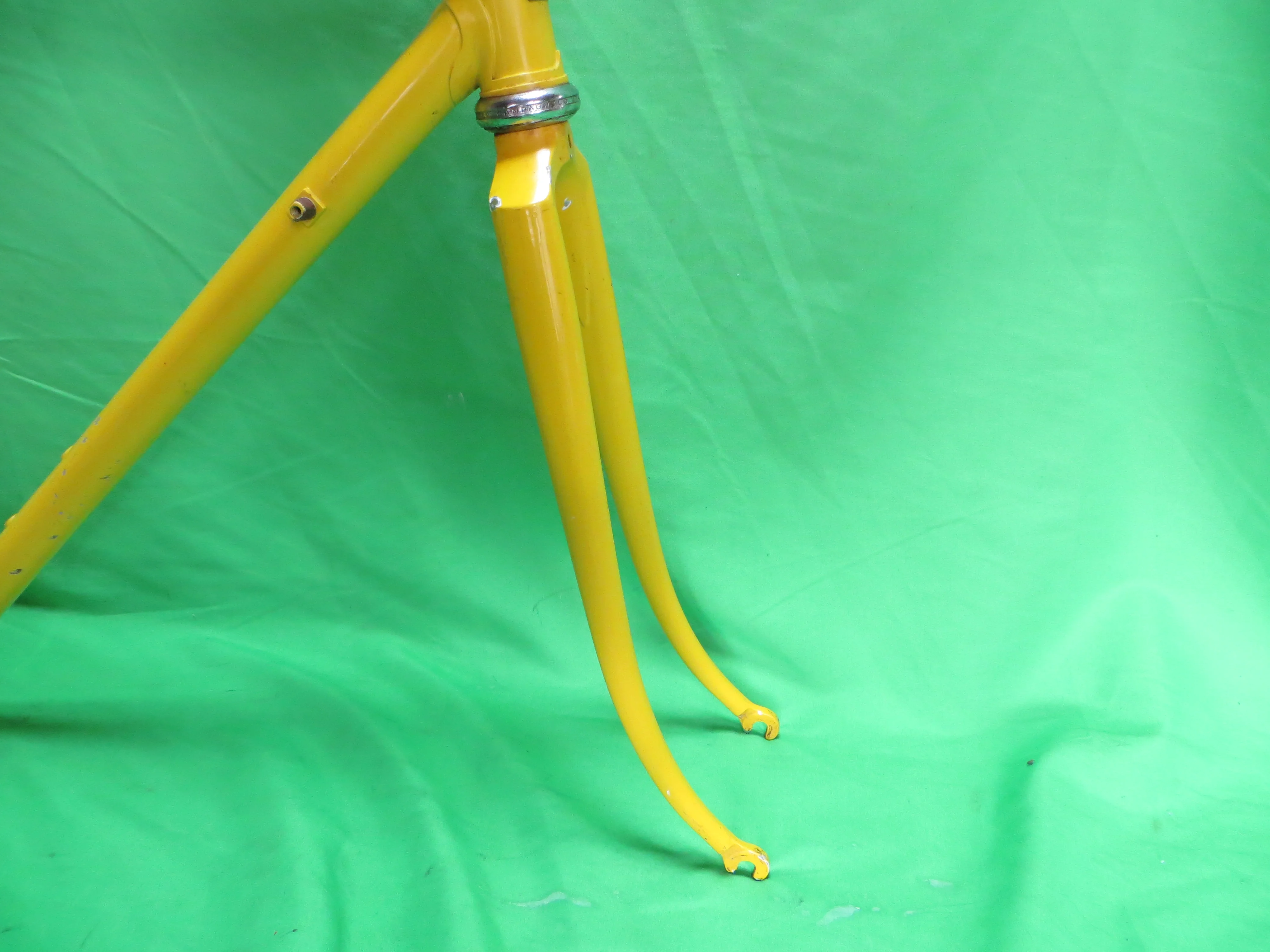 70's Nichibei Fuji Campy Dropouts Rearends // Yellow // 50cm Road Bike - Image 10