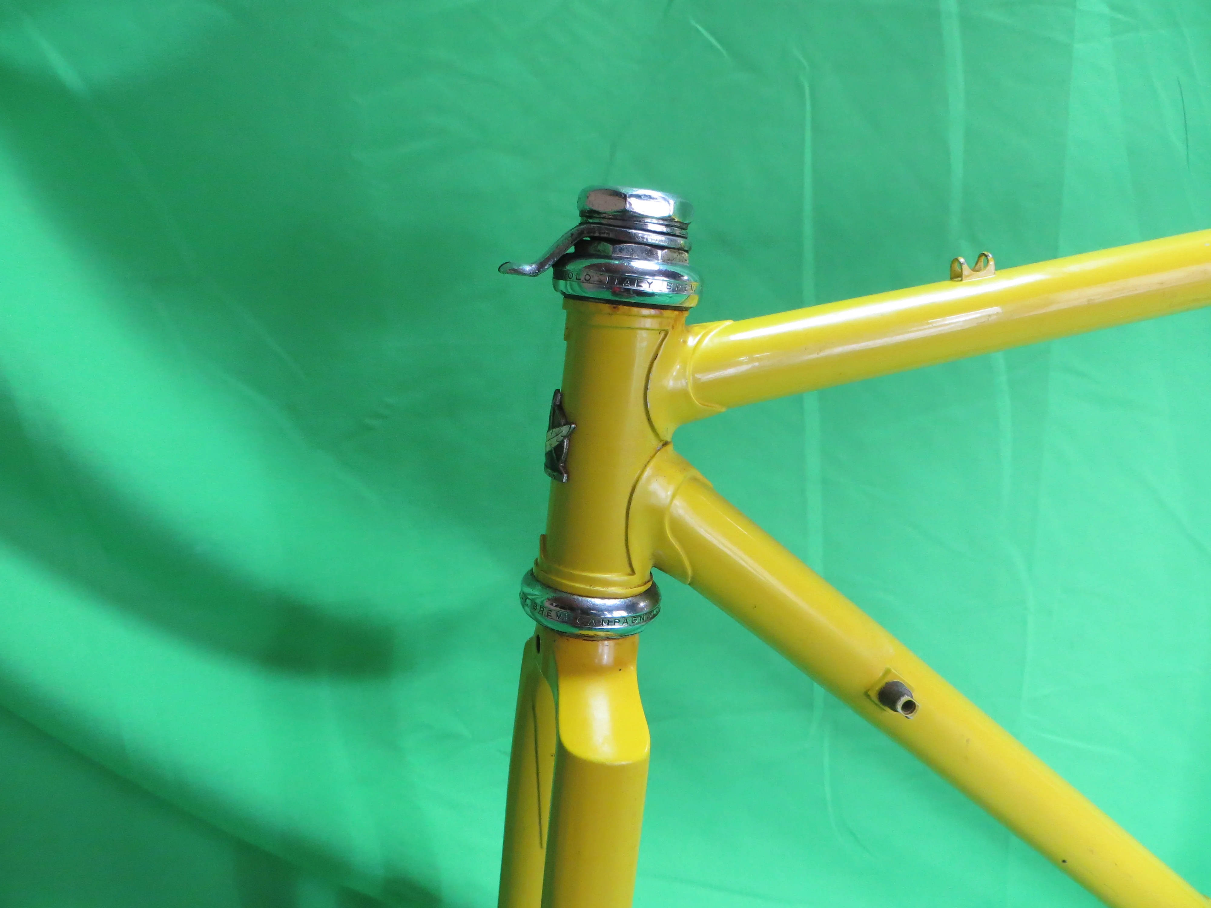 70's Nichibei Fuji Campy Dropouts Rearends // Yellow // 50cm Road Bike - Image 2