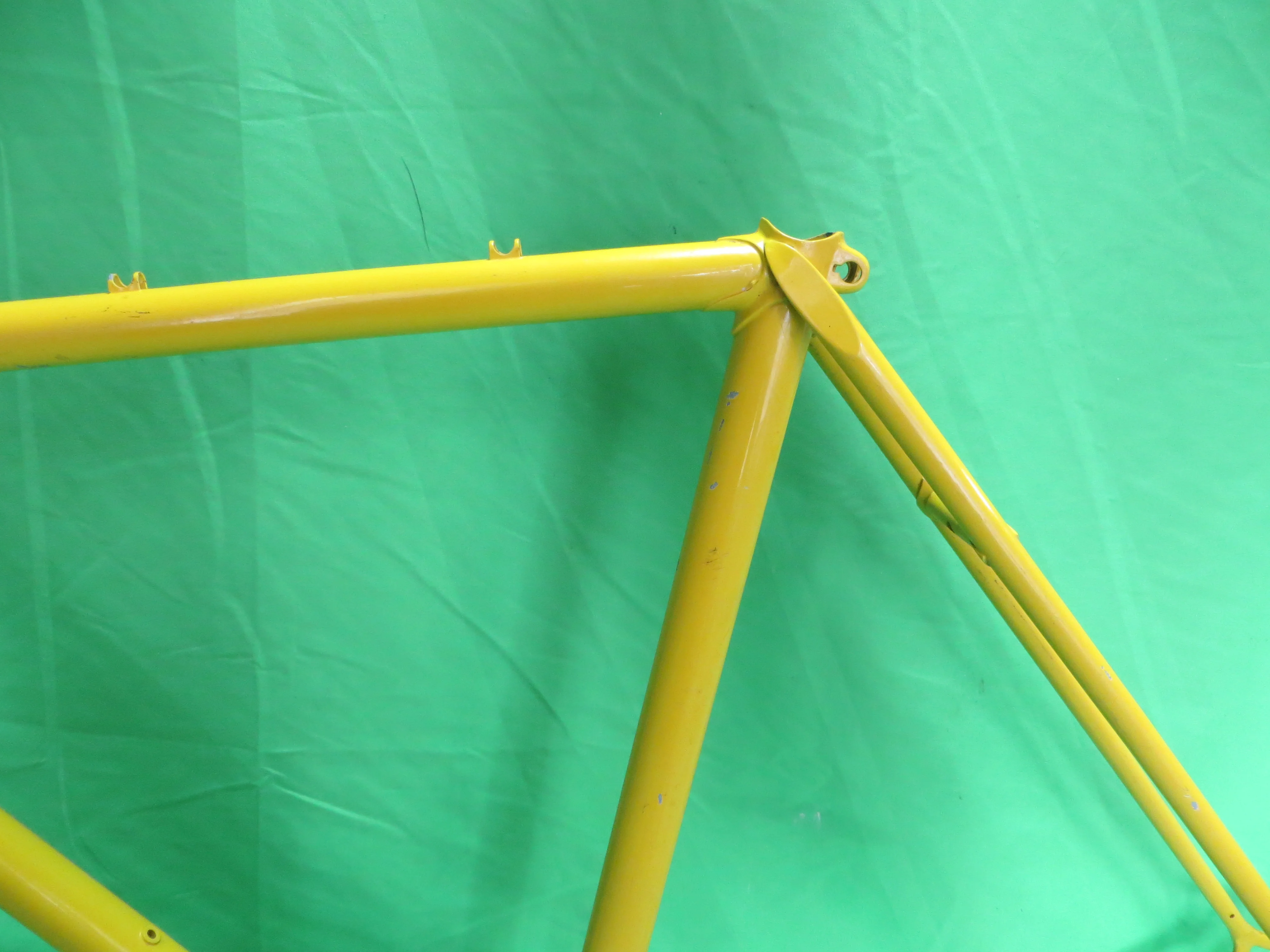 70's Nichibei Fuji Campy Dropouts Rearends // Yellow // 50cm Road Bike - Image 5
