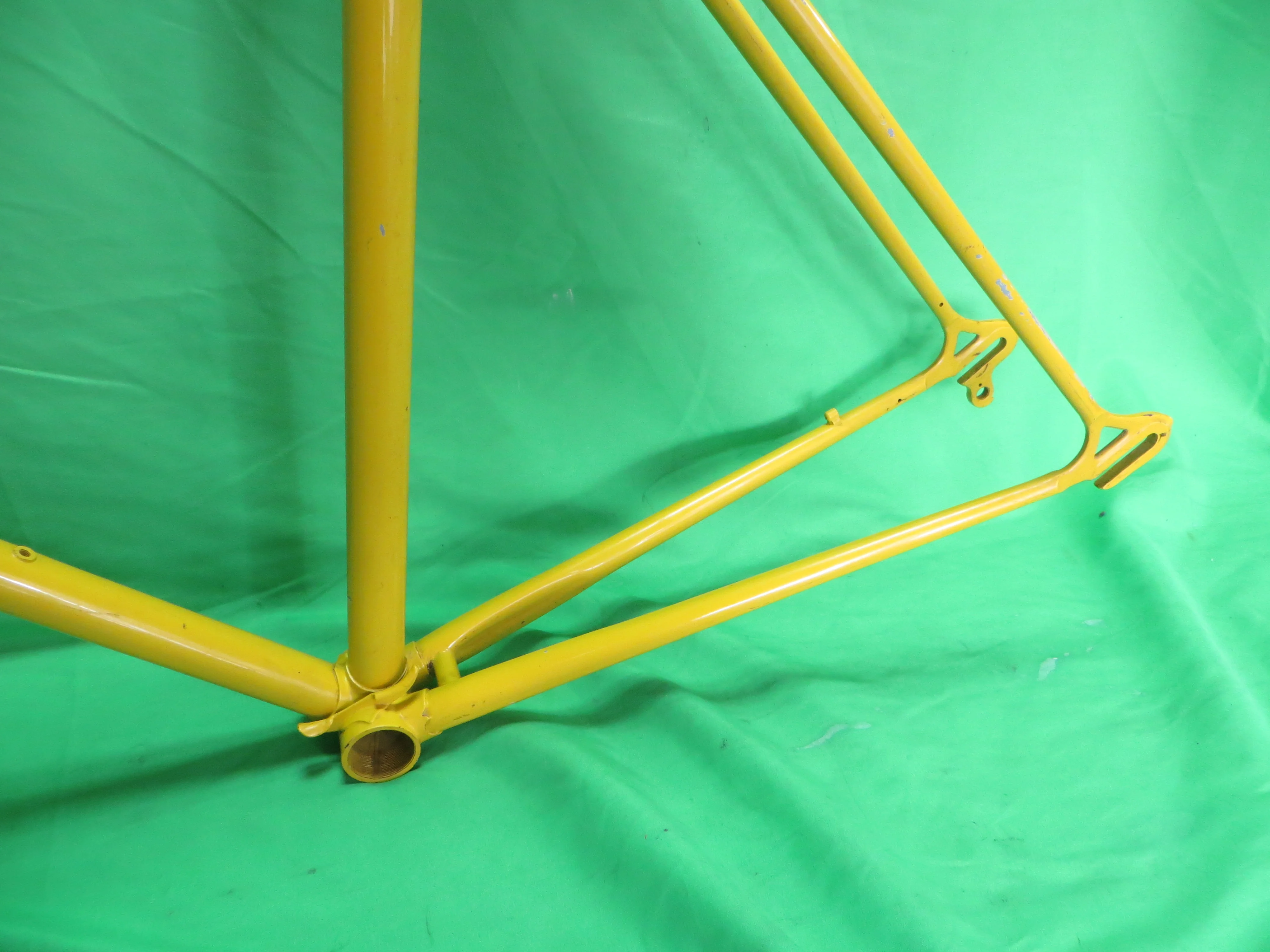 70's Nichibei Fuji Campy Dropouts Rearends // Yellow // 50cm Road Bike - Image 7