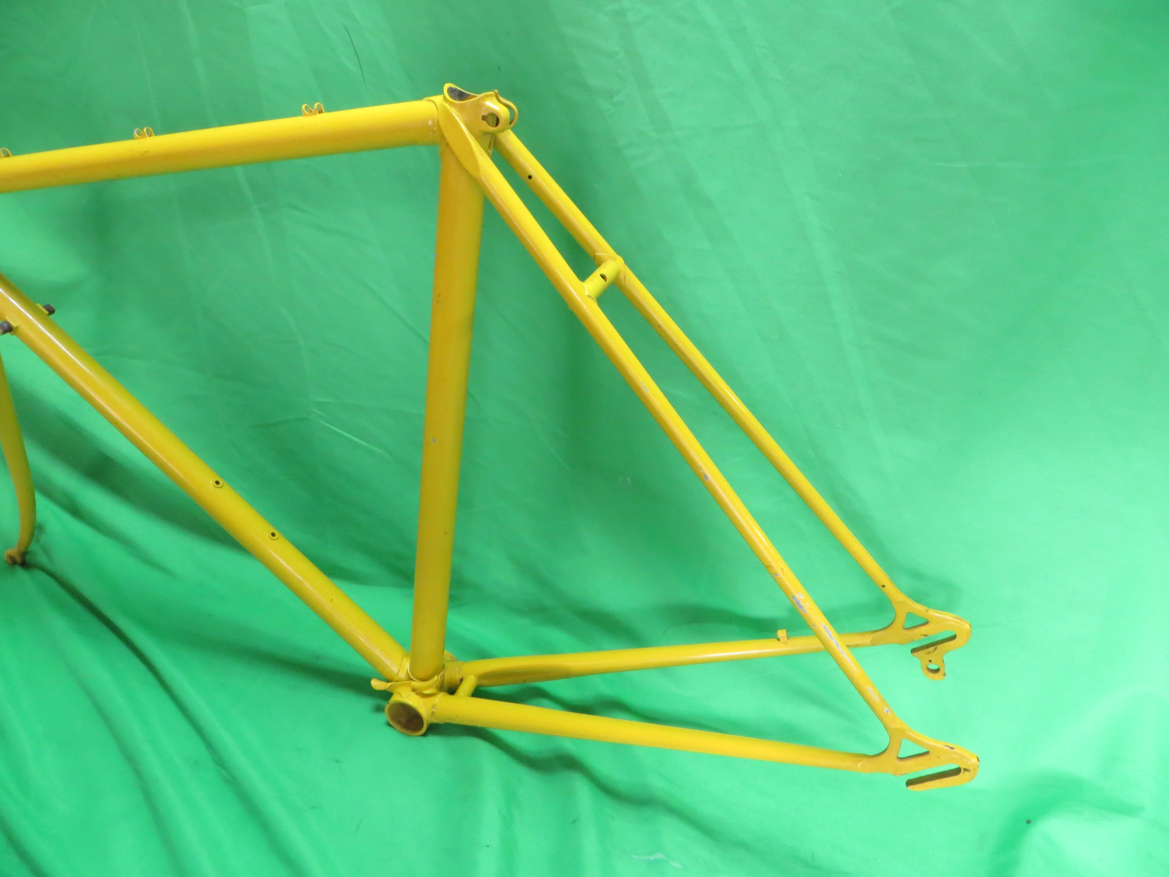 70's Nichibei Fuji Campy Dropouts Rearends // Yellow // 50cm Road Bike - Image 8