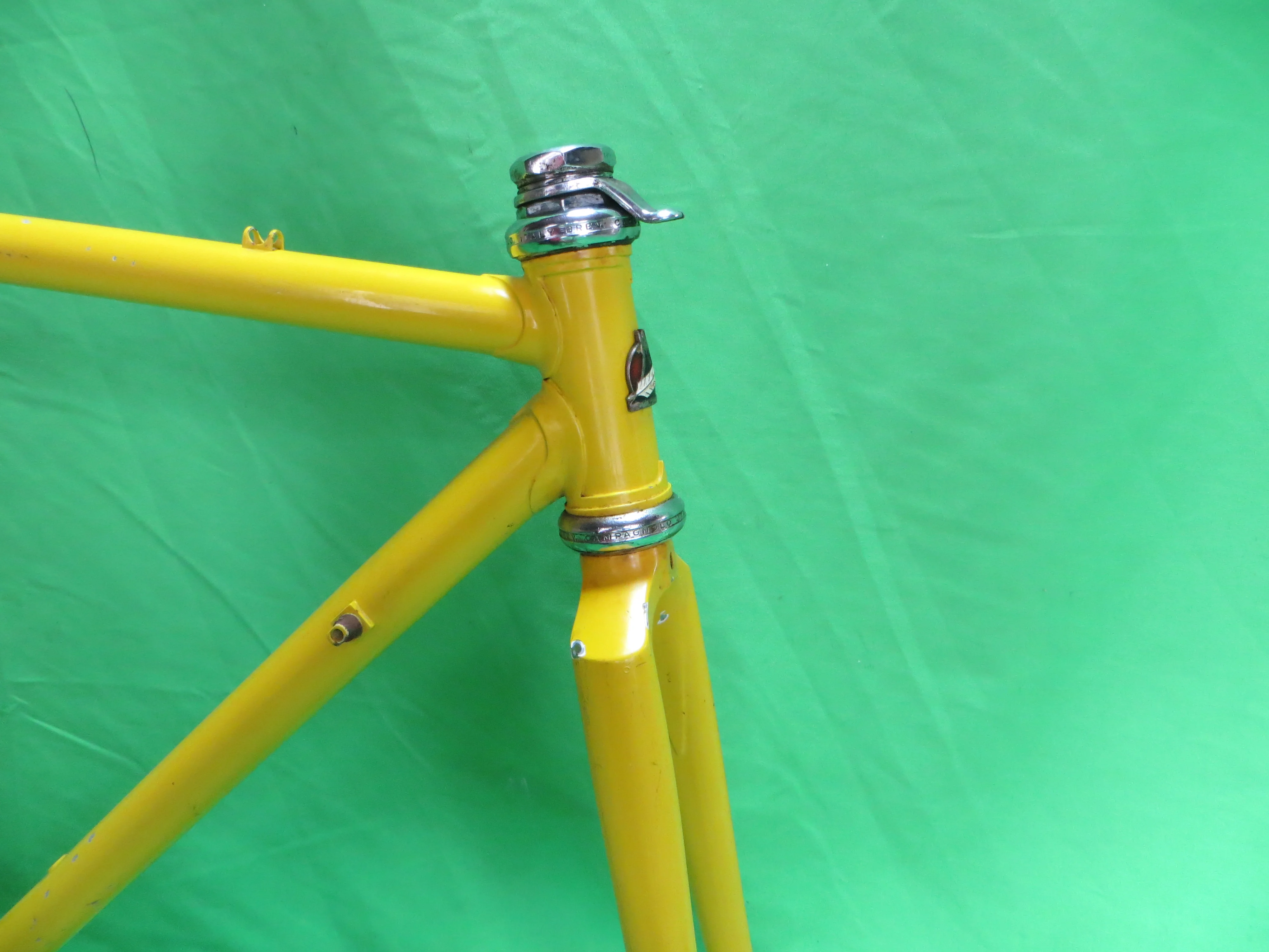 70's Nichibei Fuji Campy Dropouts Rearends // Yellow // 50cm Road Bike - Image 9
