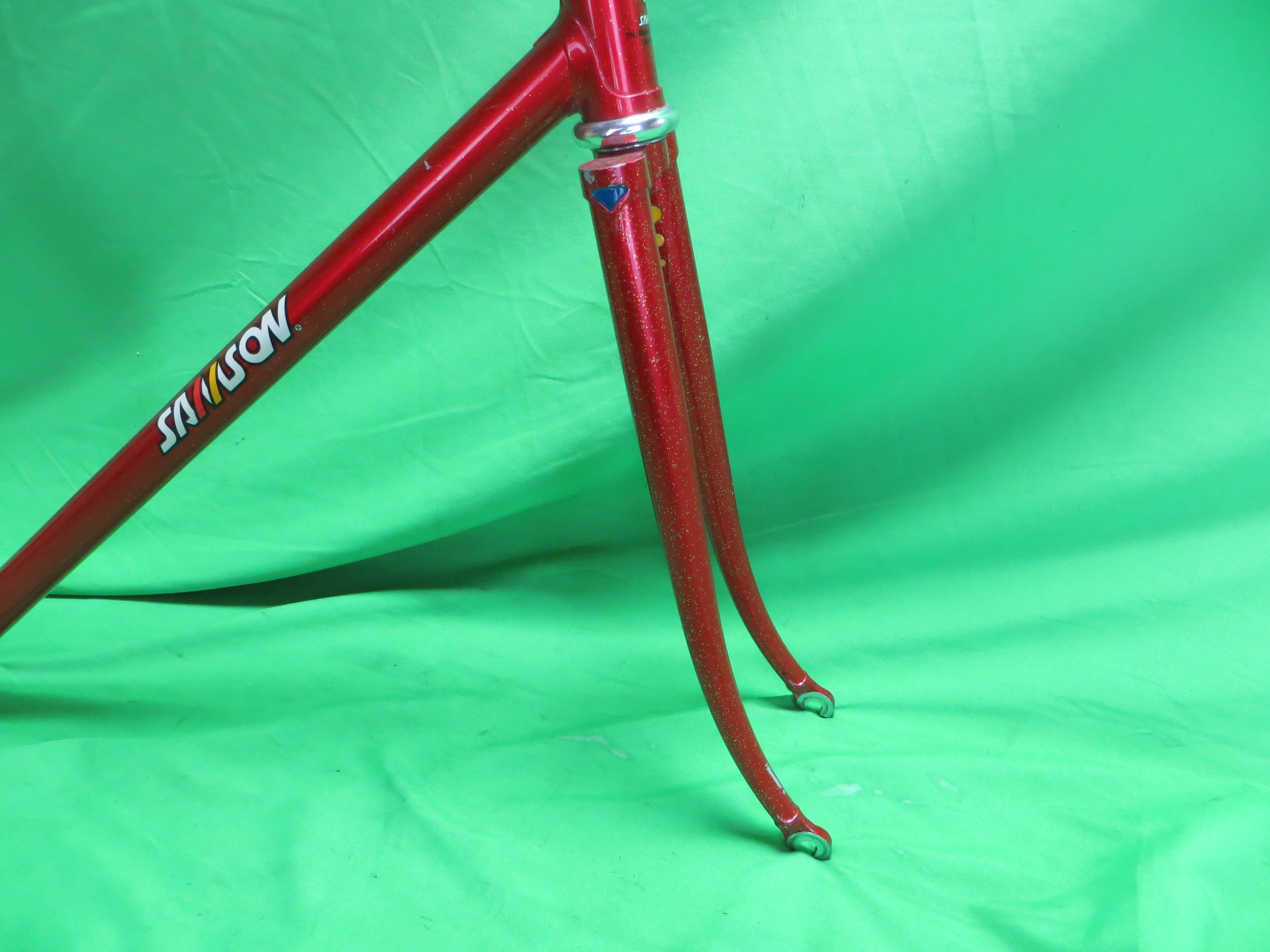 90's Samson Reynolds 753 // Red with Gold Flake // 49cm - Image 10