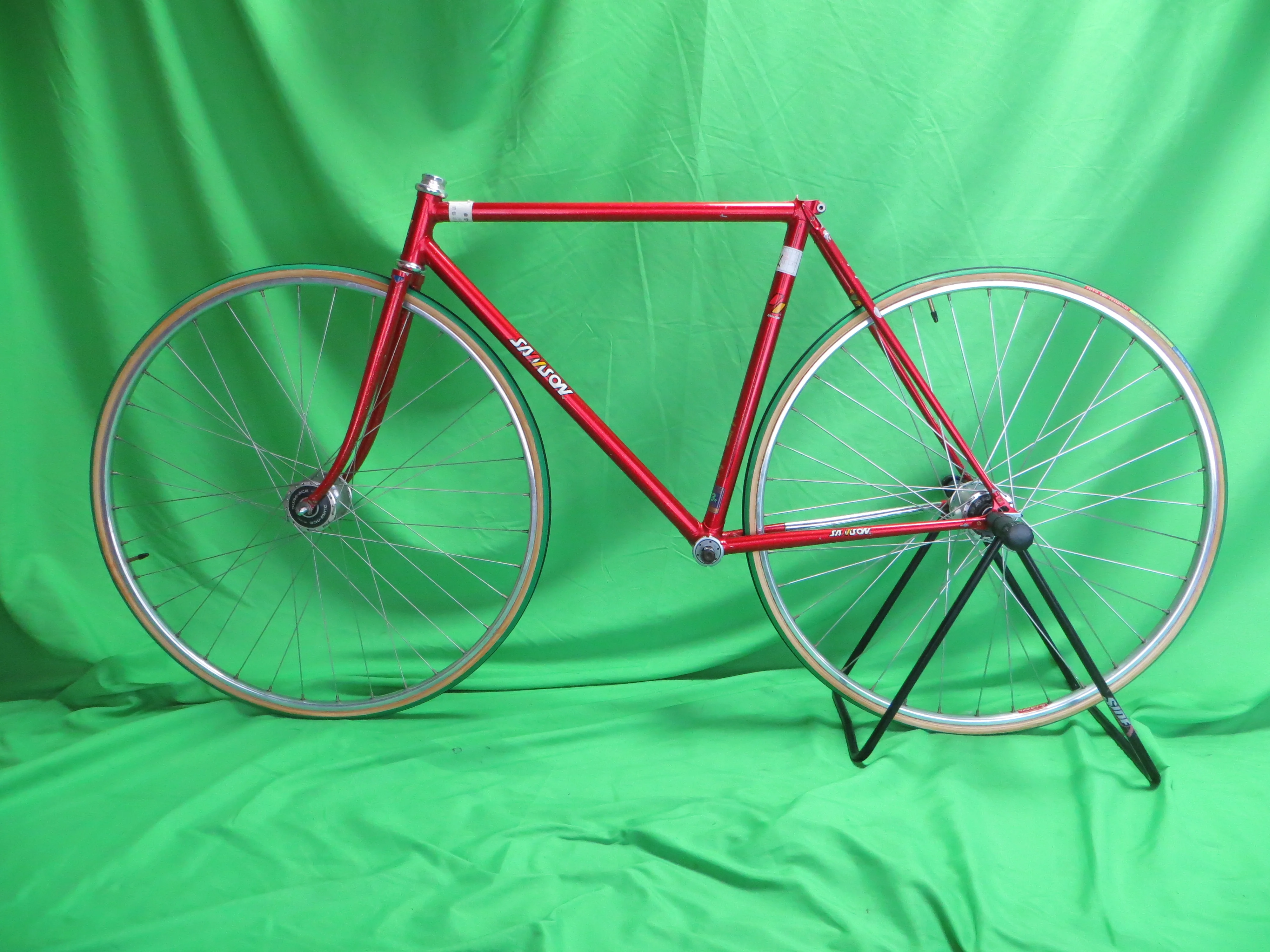 90's Samson Reynolds 753 // Red with Gold Flake // 49cm - Image 16