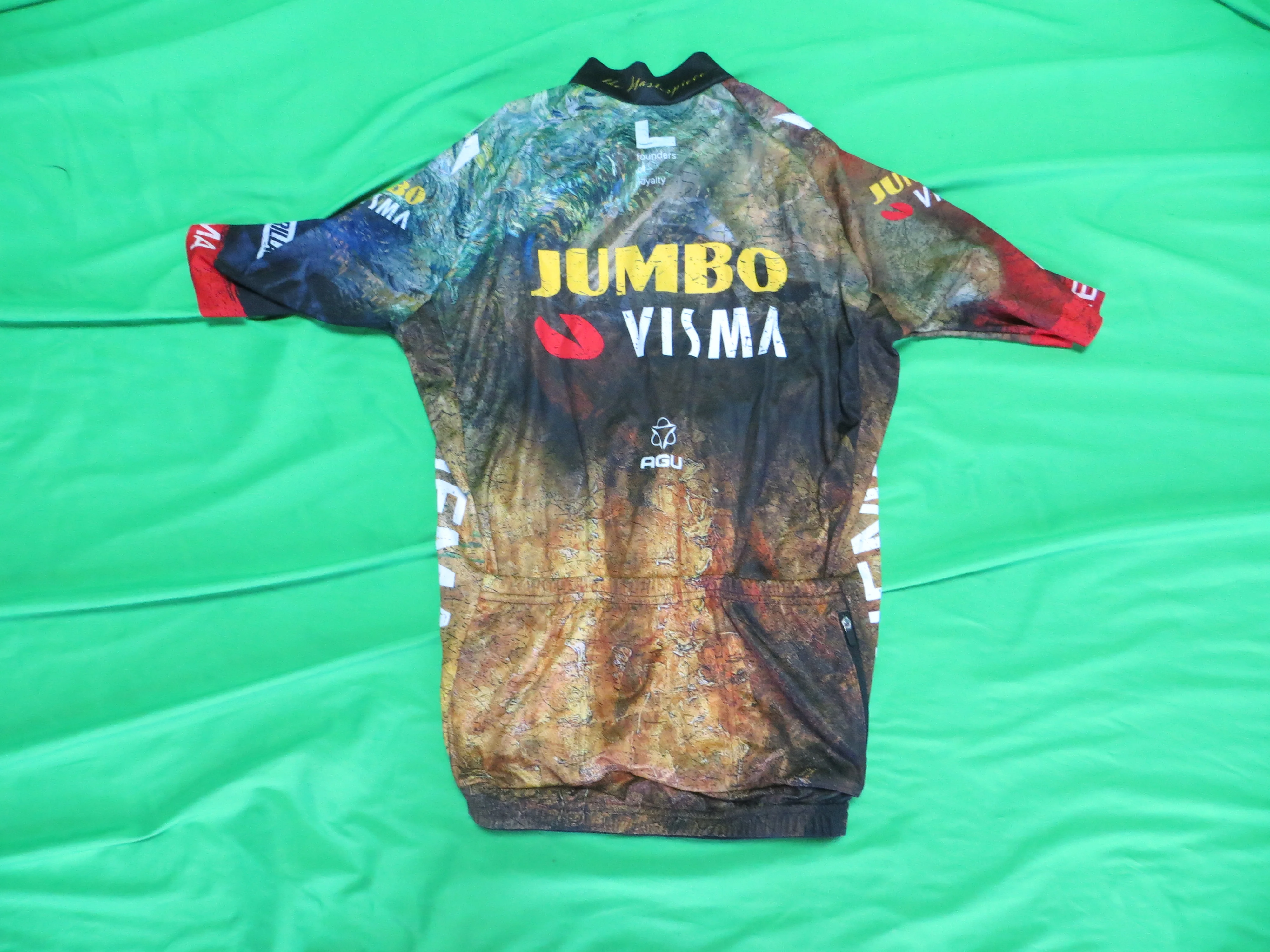 AGU Short Sleeve Jersey /Japanese XL Size (American L) - Image 2