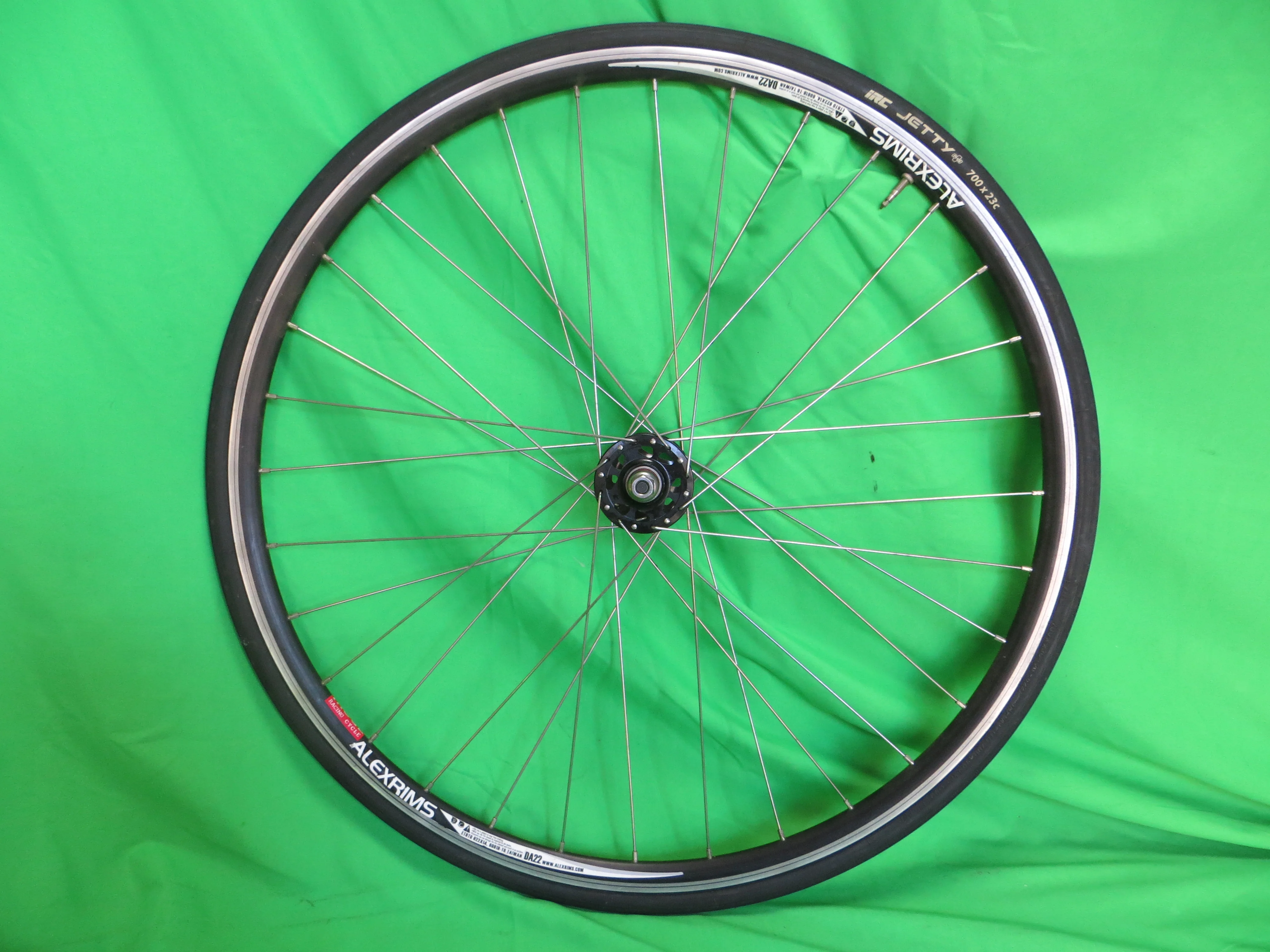 ALEXRIMS 700c 32H Rim, Unknown 100mm/9mm Front Hub, IRC Tire Clincher (24011203) - Image 4