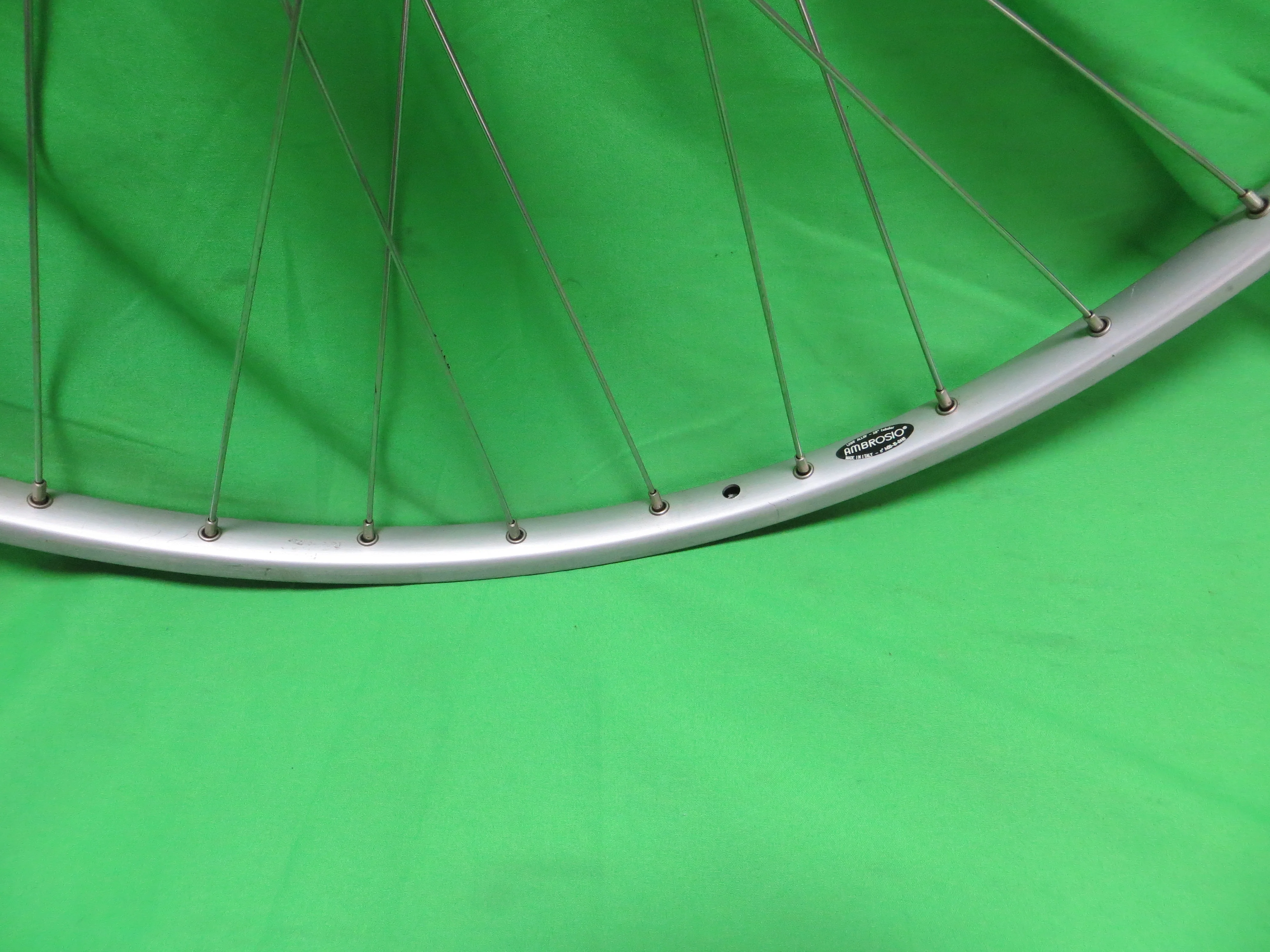 Ambrosio Montreal 700c Tubular Rim, Suntour Superbe Pro NJS 100mm/8mm Front Hub (23111501) - Image 3