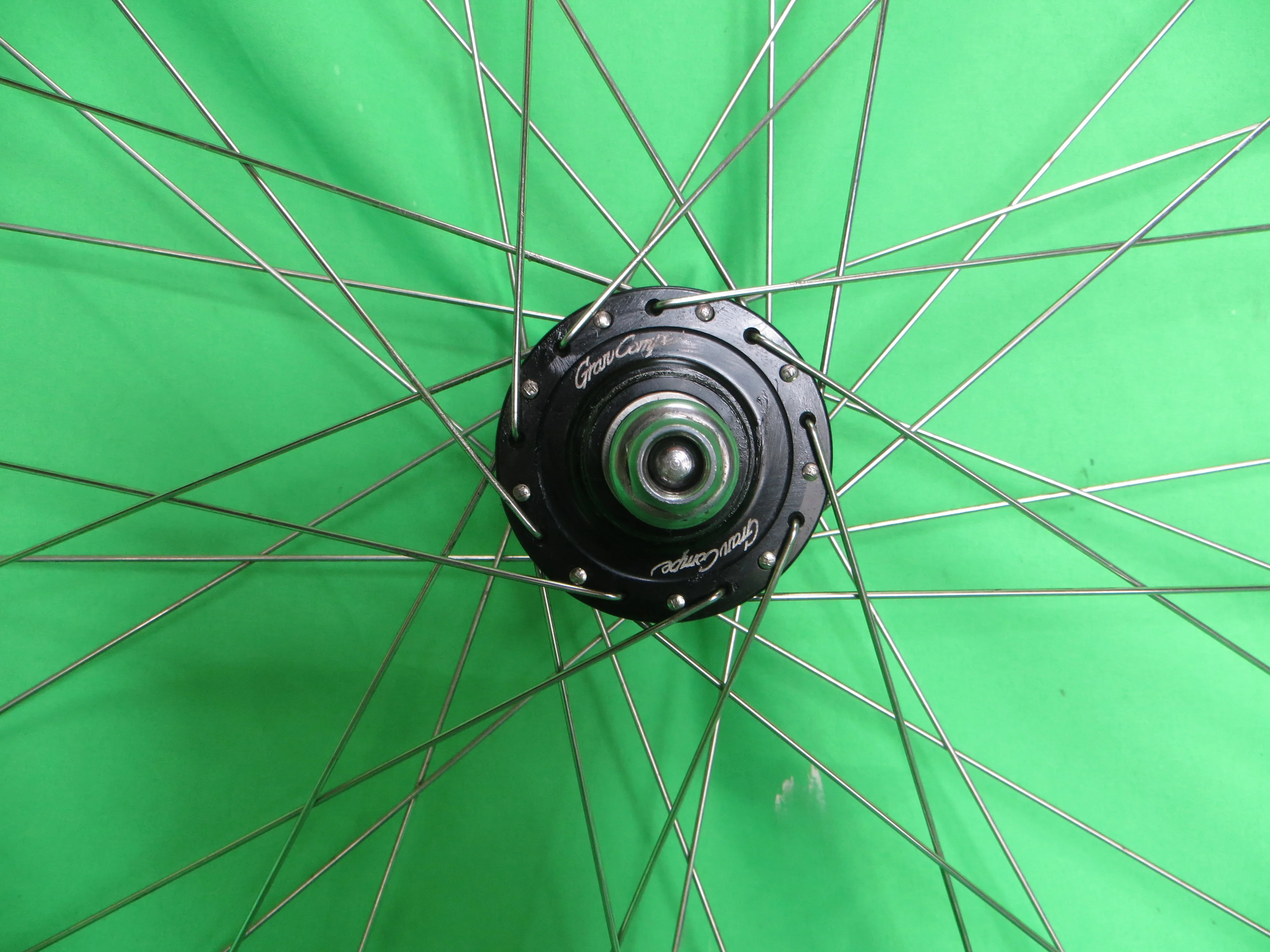 Ambrossio Evolution Clincher 36H 700c Rim, Yoshigai Gram Compe Rear Hub 120mm, Continental TIre (25032608) - Image 5