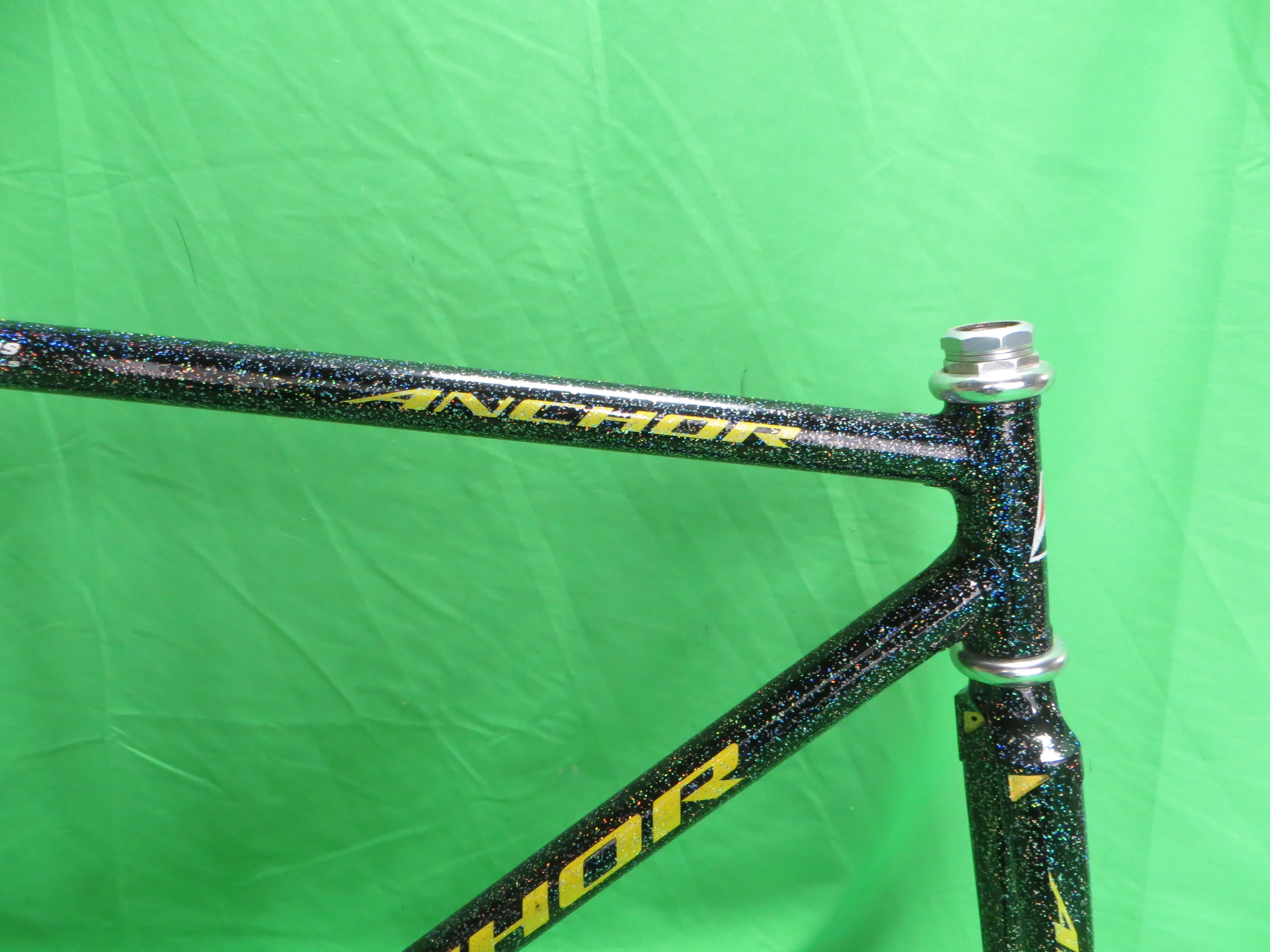 Anchor // Black with SUPER Rainbow Flake // 50.5cm - Image 11