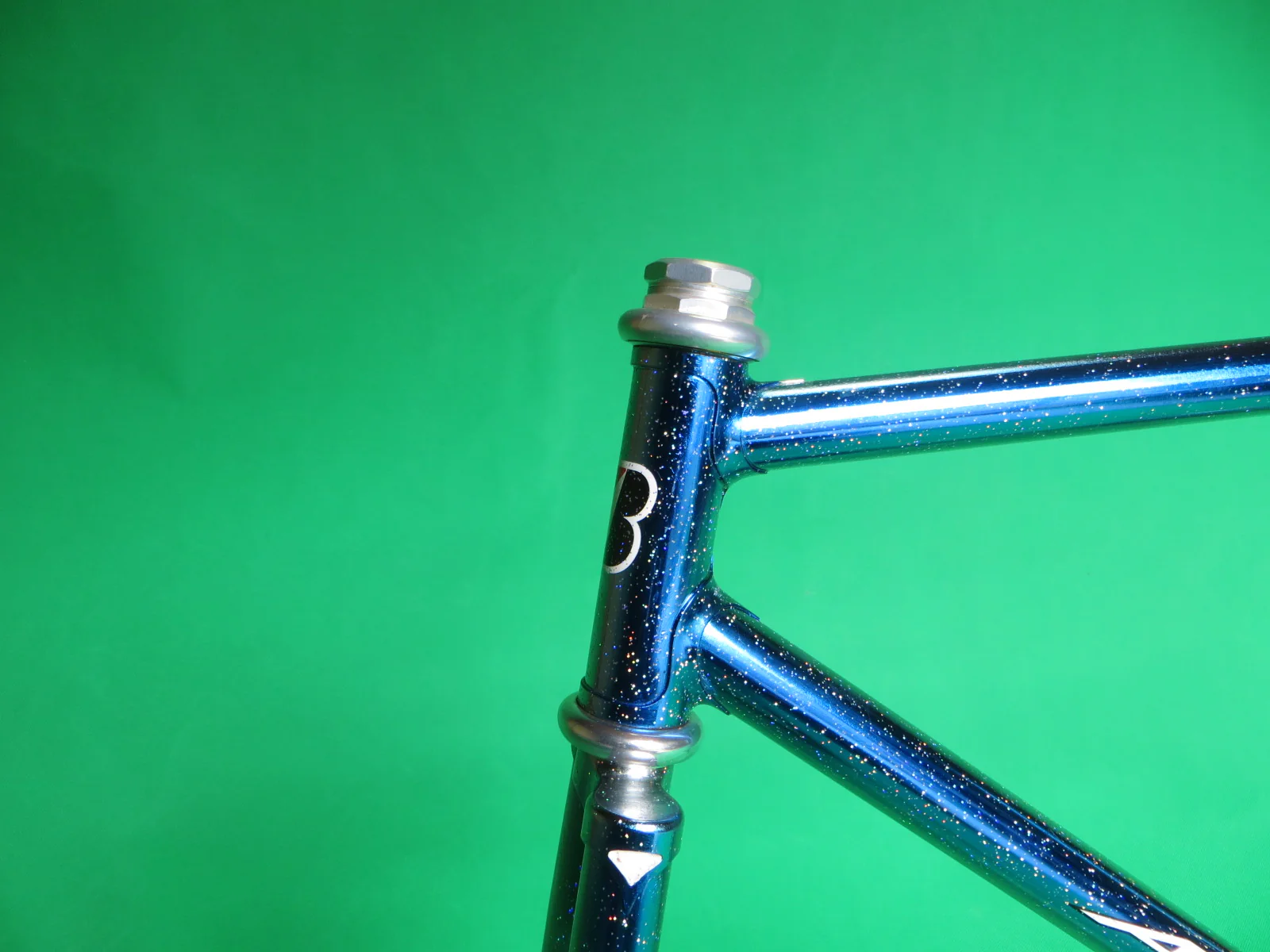 Anchor // Candy Blue with rainbow flake, Chrome Finish // Kaisei 019 // 50cm - Image 10