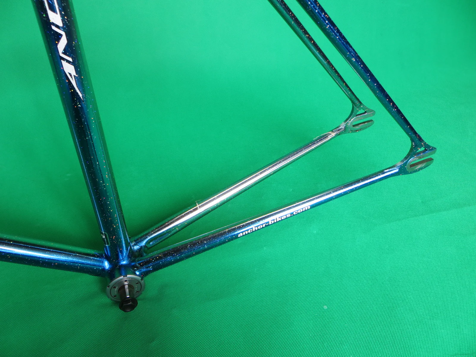 Anchor // Candy Blue with rainbow flake, Chrome Finish // Kaisei 019 // 50cm - Image 15