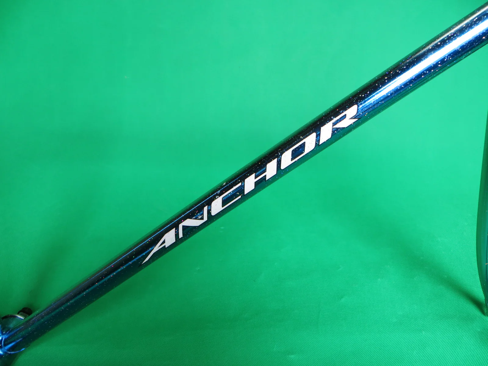 Anchor // Candy Blue with rainbow flake, Chrome Finish // Kaisei 019 // 50cm - Image 6