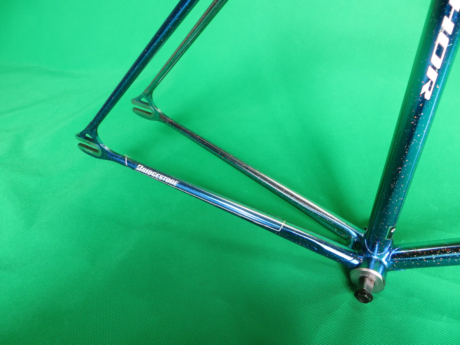 Anchor // Candy Blue with rainbow flake, Chrome Finish // Kaisei 019 // 50cm - Image 7