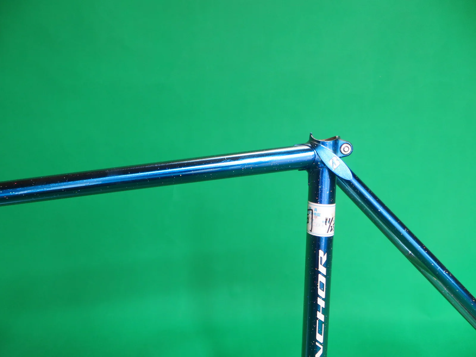 Anchor // Chrome Candy Blue Fade with Rainbow Flake // 50cm - Image 5