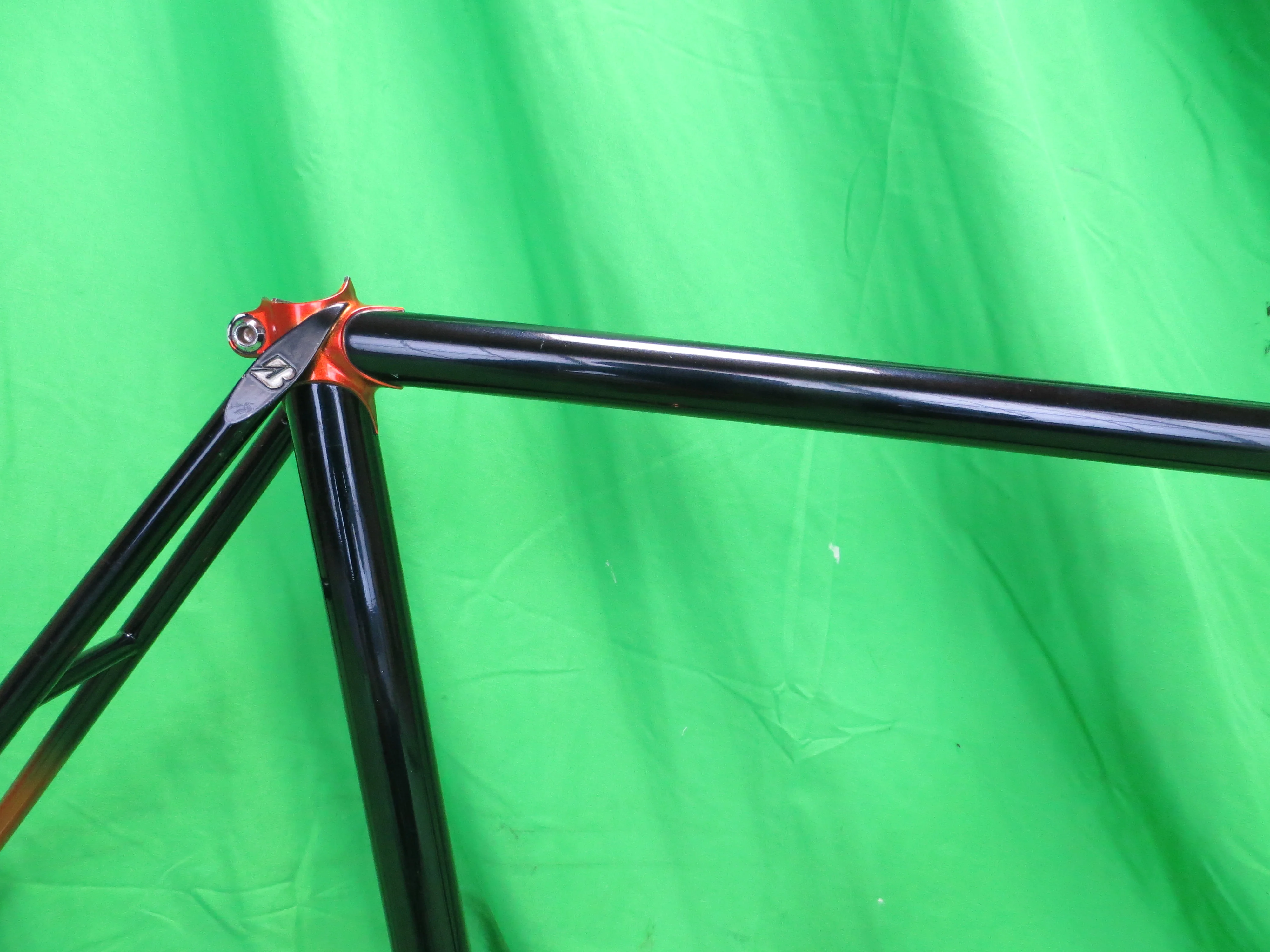 Bridgestone Columbus Max Fork // Orange / Black / Silver Metallic // 51 cm - Image 12