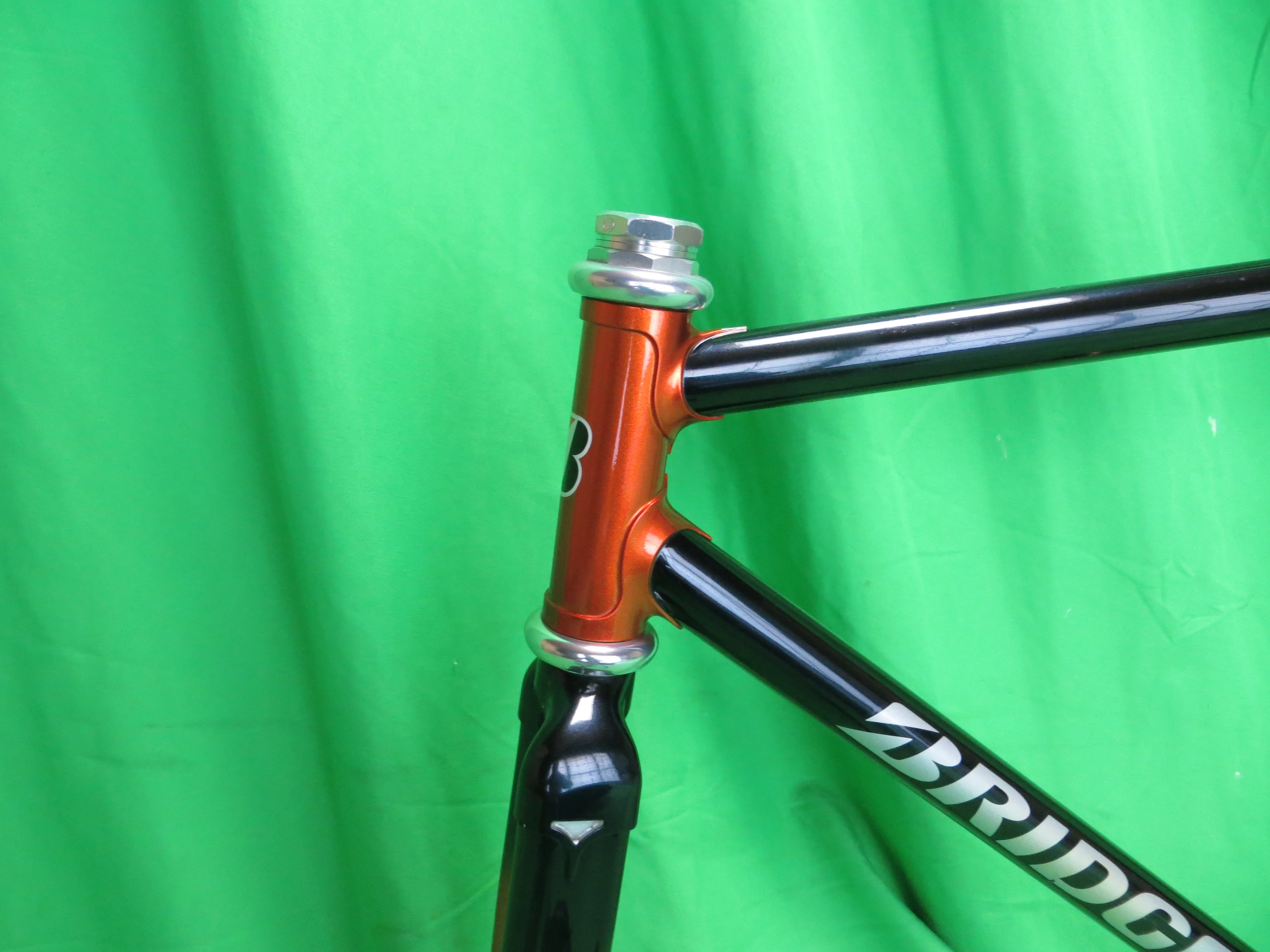 Bridgestone Columbus Max Fork // Orange / Black / Silver Metallic // 51 cm - Image 2