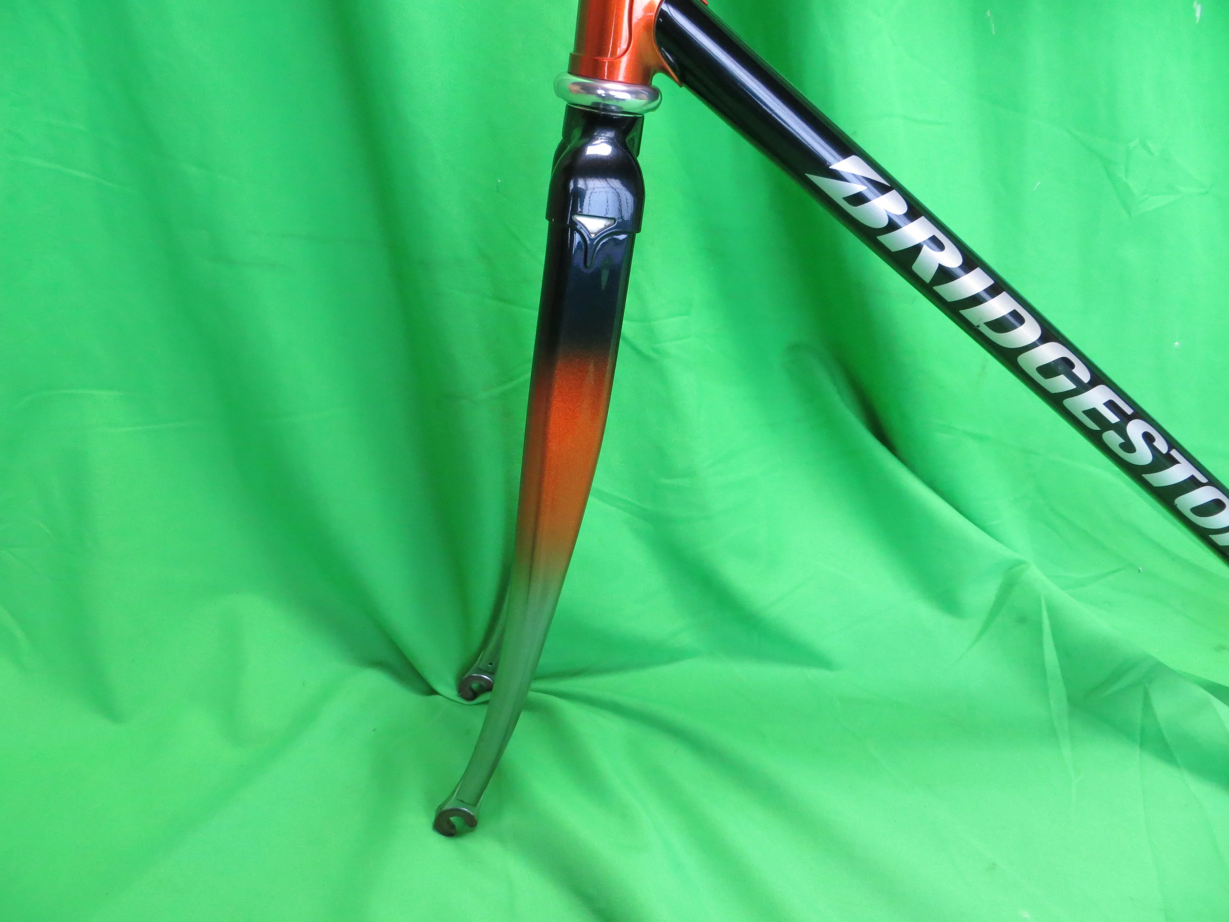Bridgestone Columbus Max Fork // Orange / Black / Silver Metallic // 51 cm - Image 3