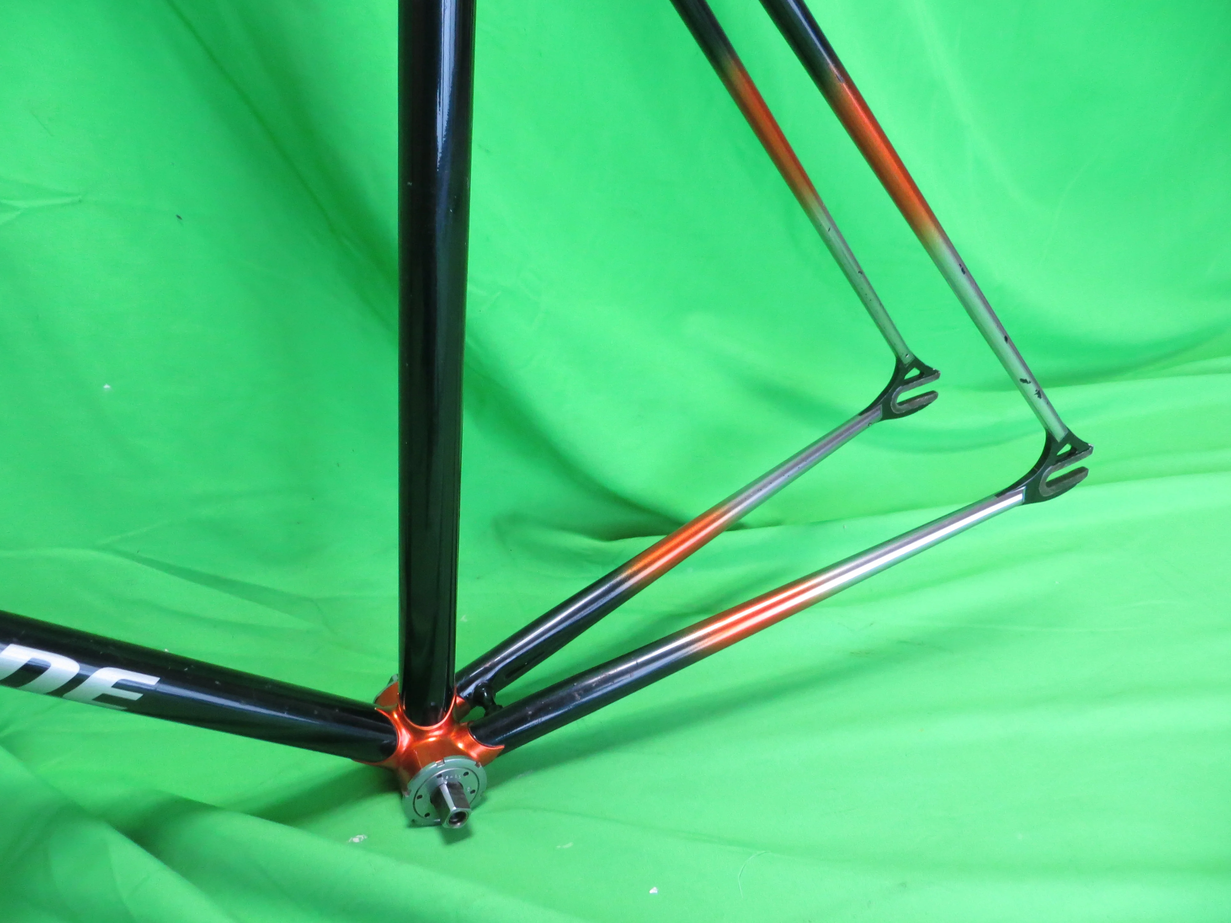Bridgestone Columbus Max Fork // Orange / Black / Silver Metallic // 51 cm - Image 7