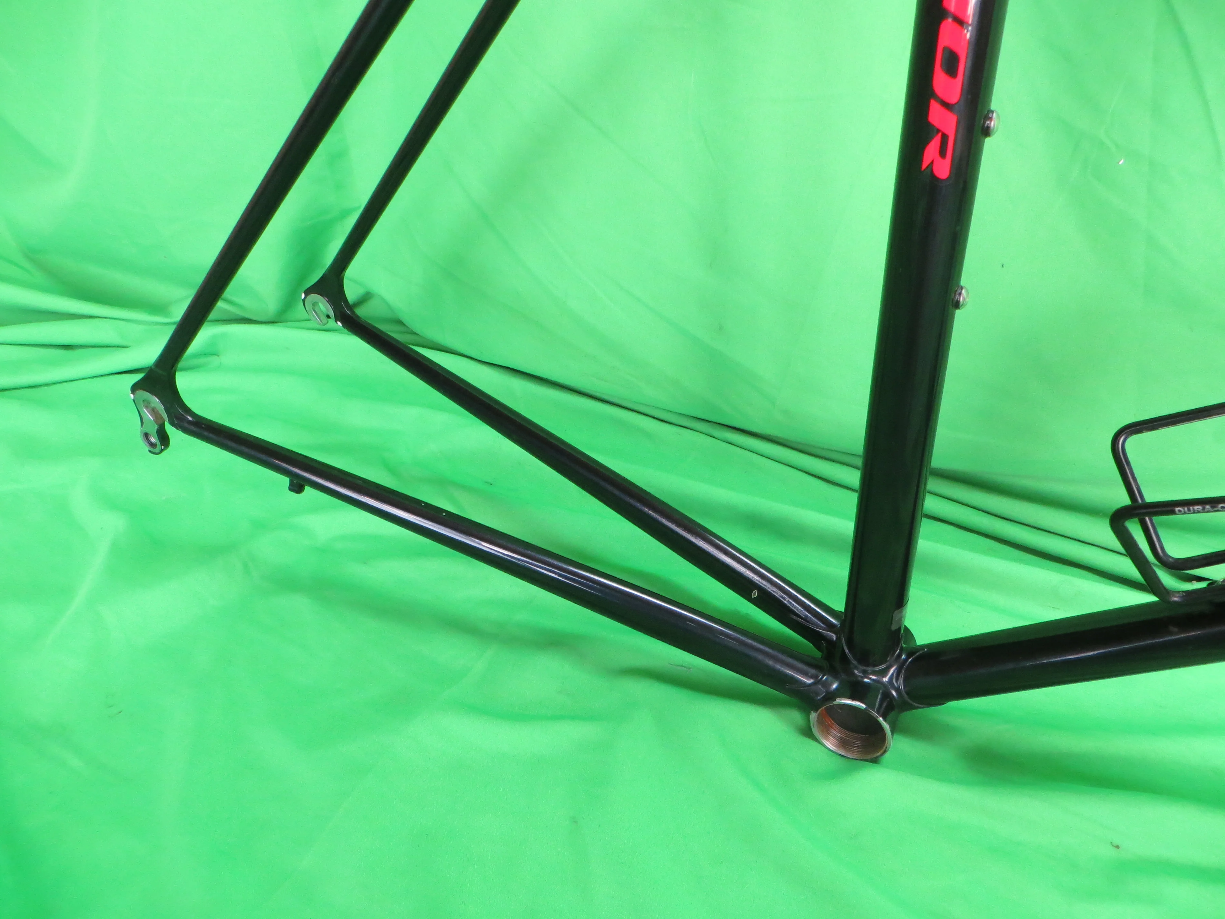 Anchor Columbus Max Fork Road Frame // Black with Fine Blue Flake // 54cm - Image 14