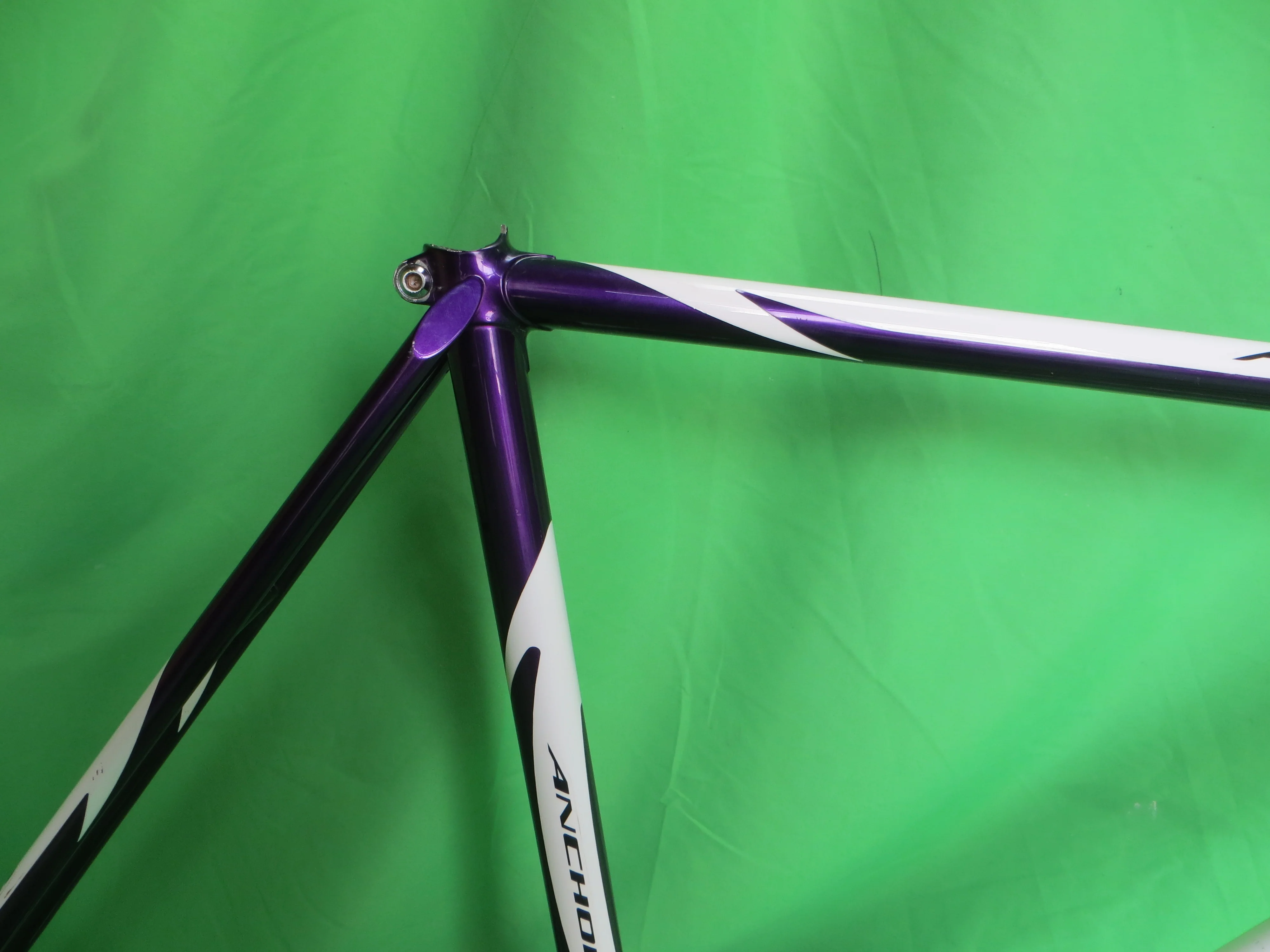 Anchor Dedacciai Zero Uno // White Purple Two Tone // 53.5cm - Image 12