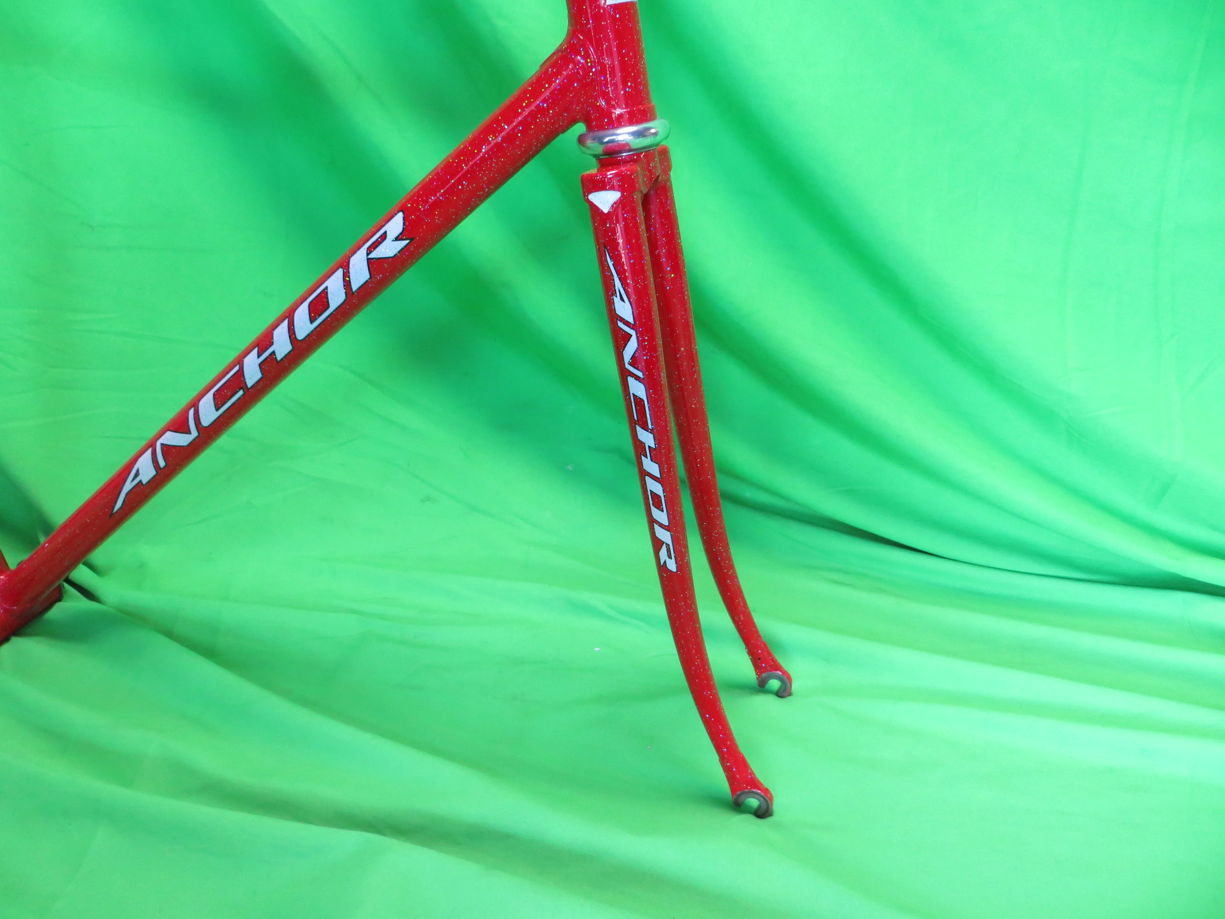 Anchor Kaisei 019 // Red with Rainbow Flake // 53cm - Image 10