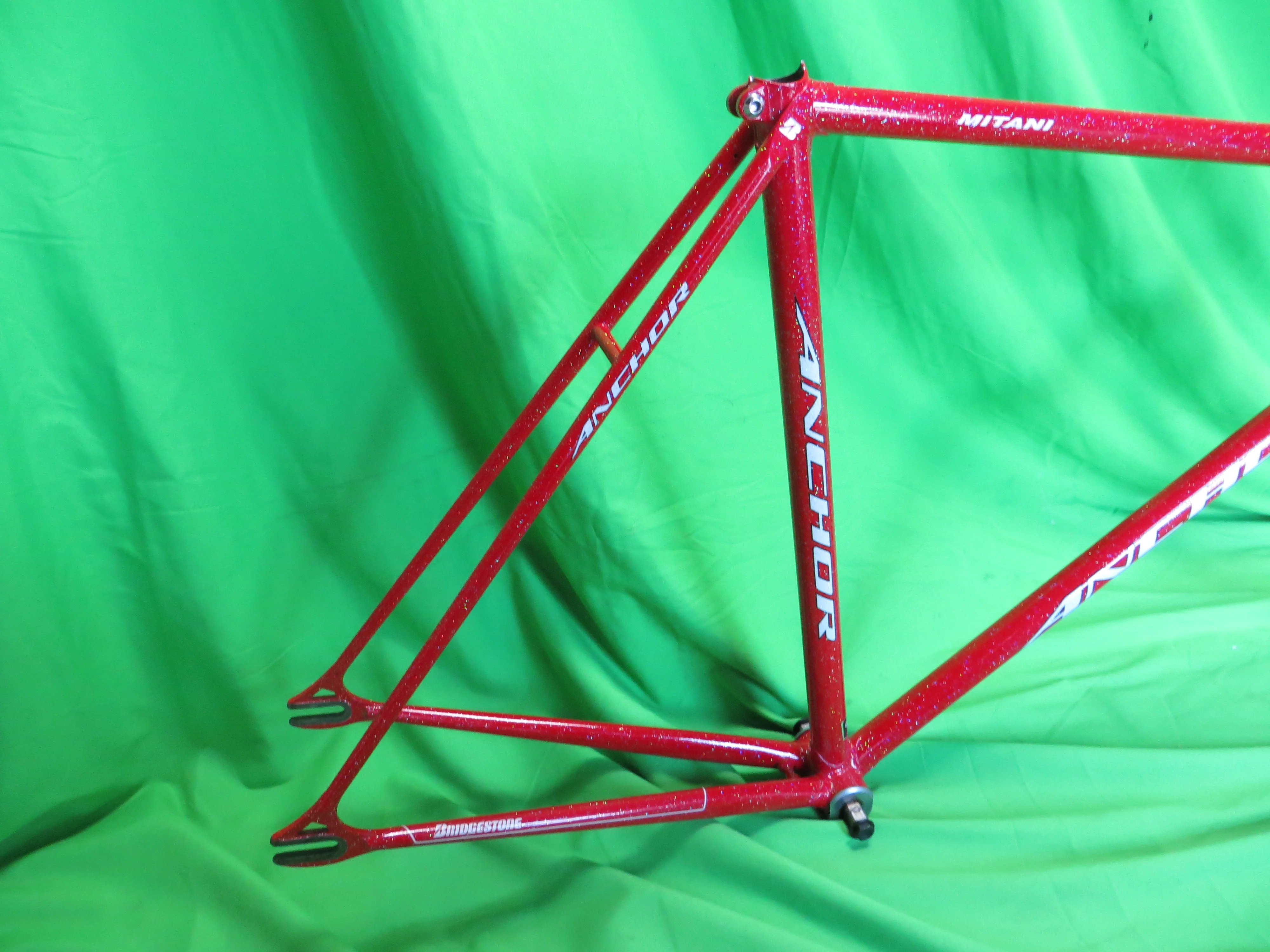 Anchor Kaisei 019 // Red with Rainbow Flake // 53cm - Image 15