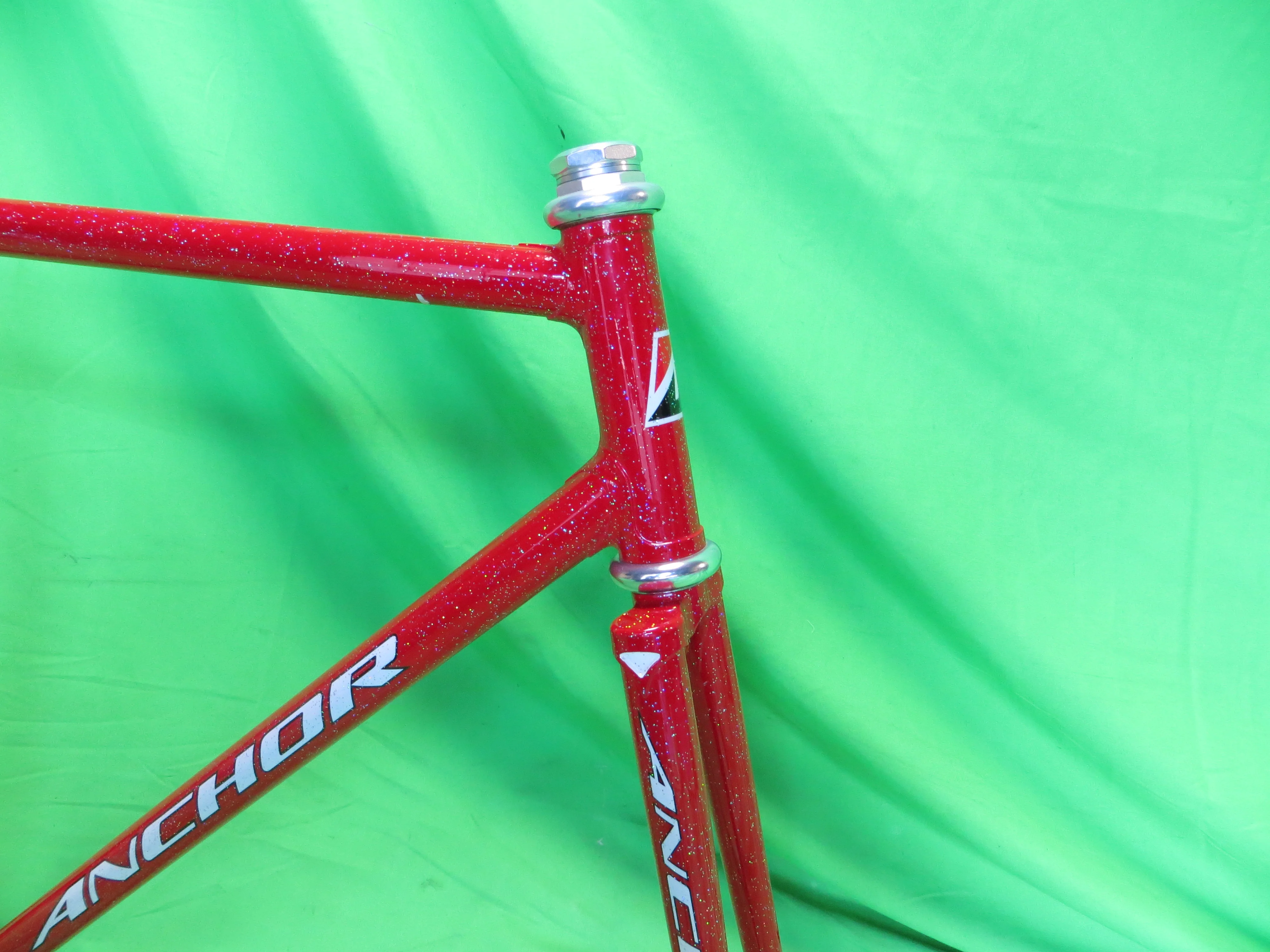 Anchor Kaisei 019 // Red with Rainbow Flake // 53cm - Image 9