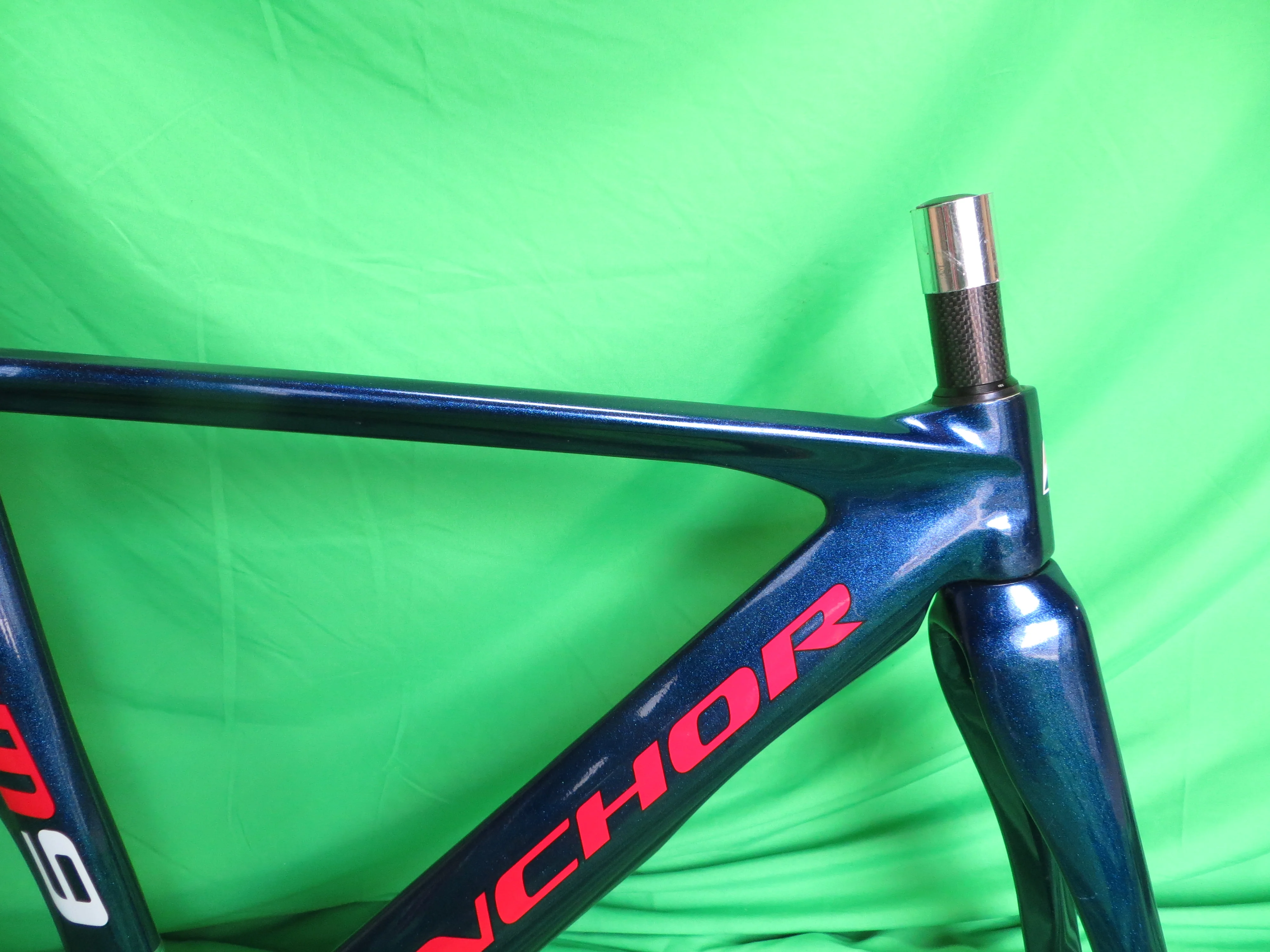 Anchor PHM9 Girl's Keirin Carbon Track Frame // Dark Blue Metallic // 48cm NJS Approved - Image 10