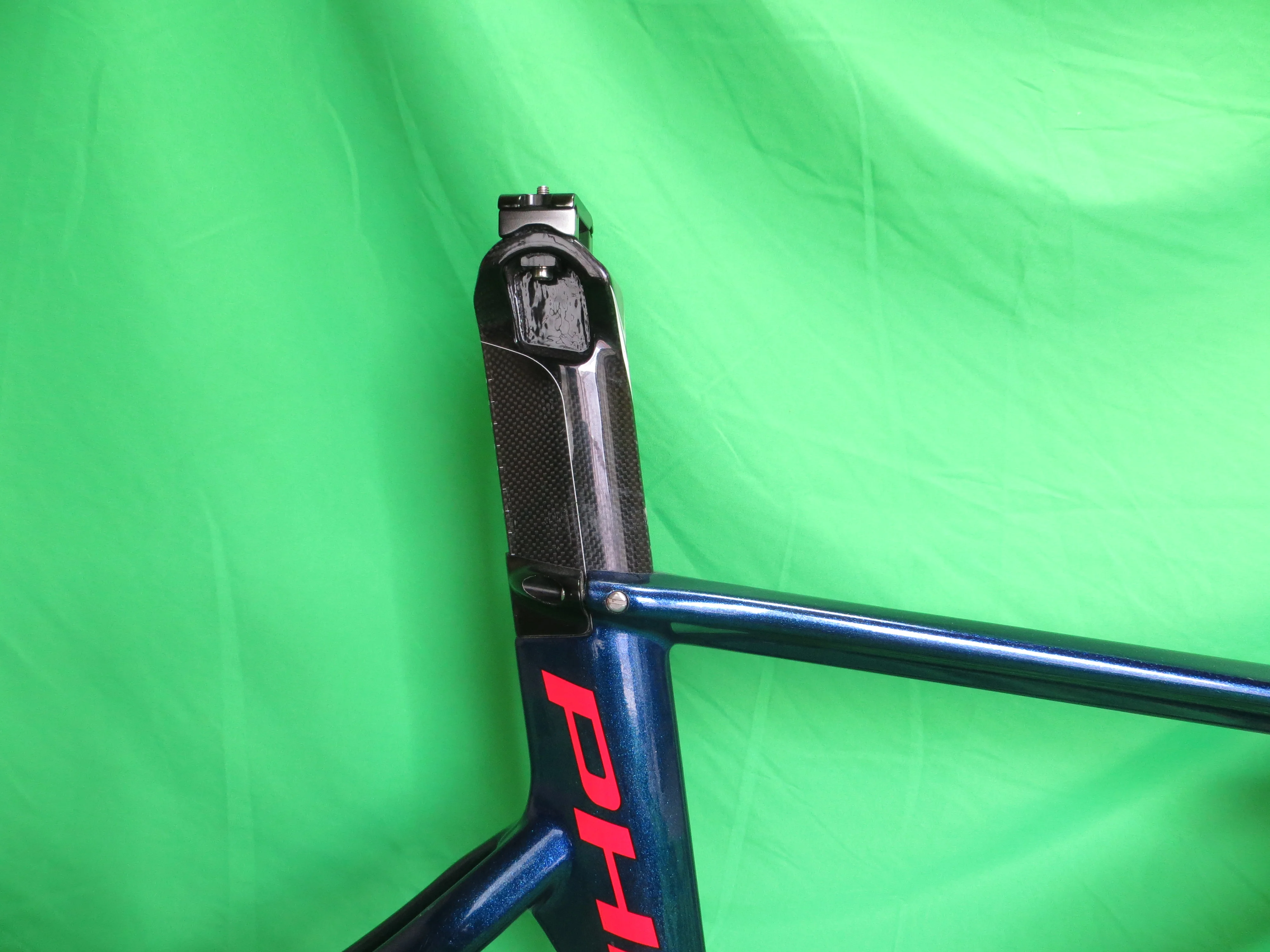 Anchor PHM9 Girl's Keirin Carbon Track Frame // Dark Blue Metallic // 48cm NJS Approved - Image 11