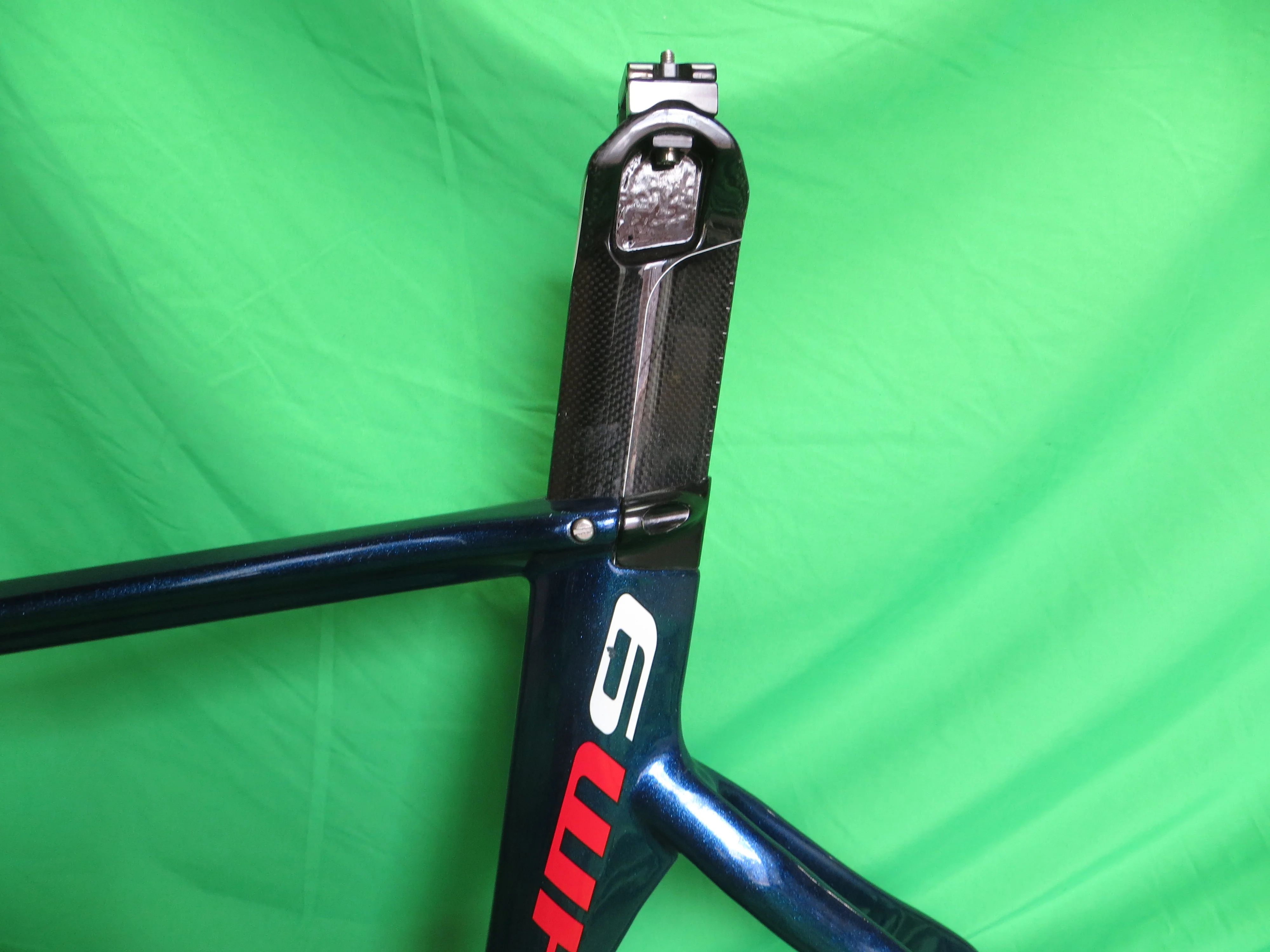 Anchor PHM9 Girl's Keirin Carbon Track Frame // Dark Blue Metallic // 48cm NJS Approved - Image 5