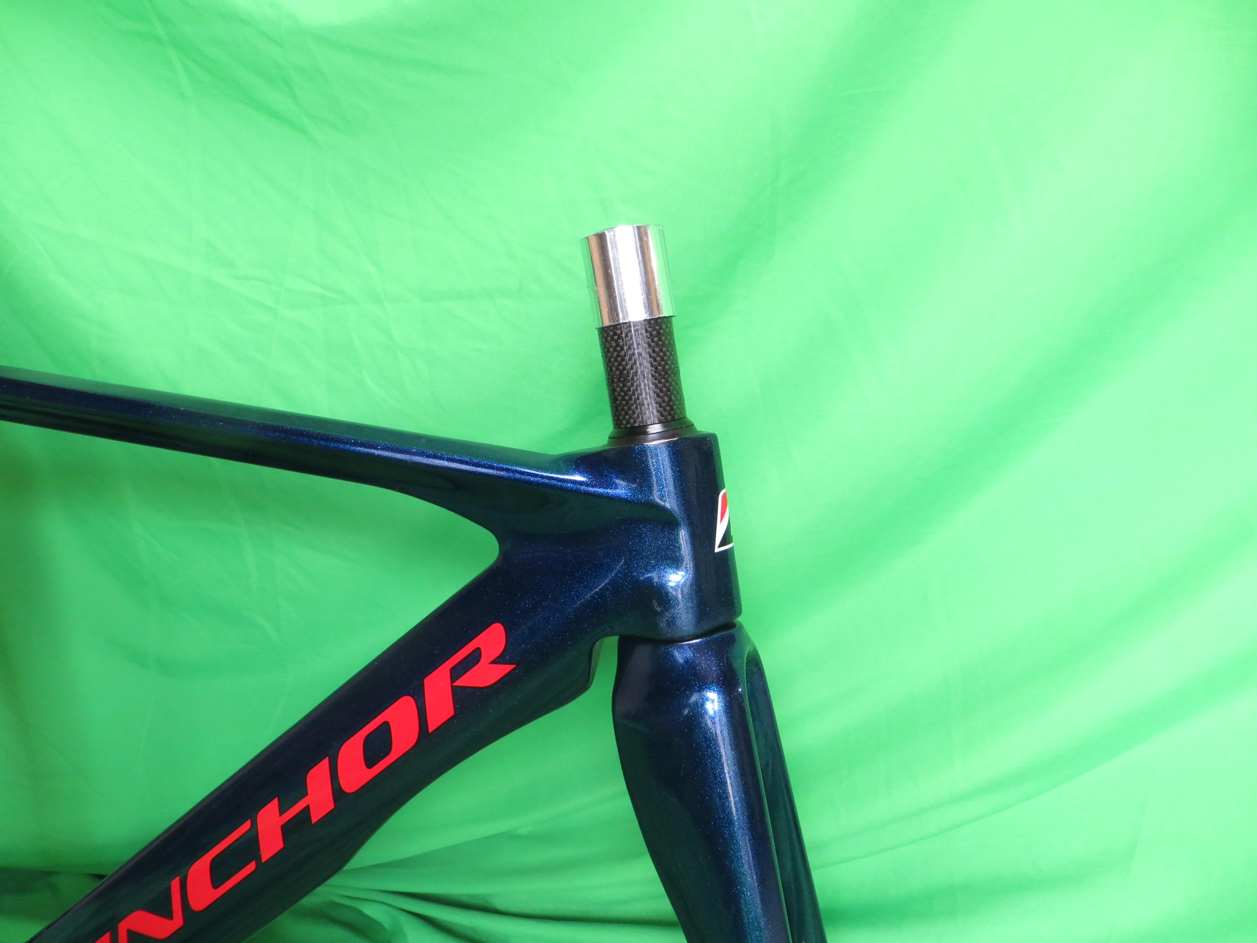 Anchor PHM9 Girl's Keirin Carbon Track Frame // Dark Blue Metallic // 48cm NJS Approved - Image 8