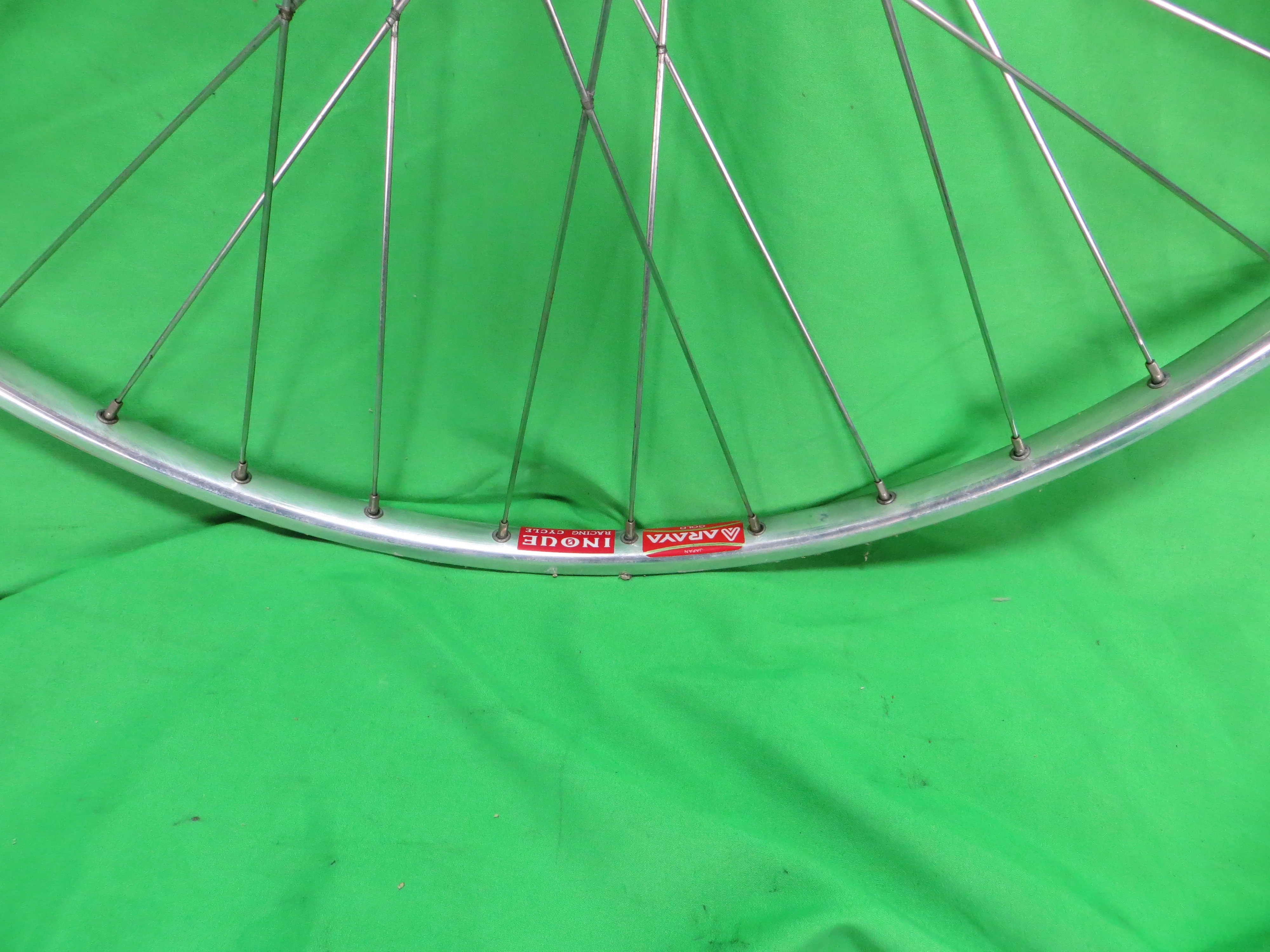 Araya Gold 16B 700c Tubular NJS rim, Shimano Dura Ace HB-7600 36H NJS 100mm/8mm Front Hub (25011204) - Image 6