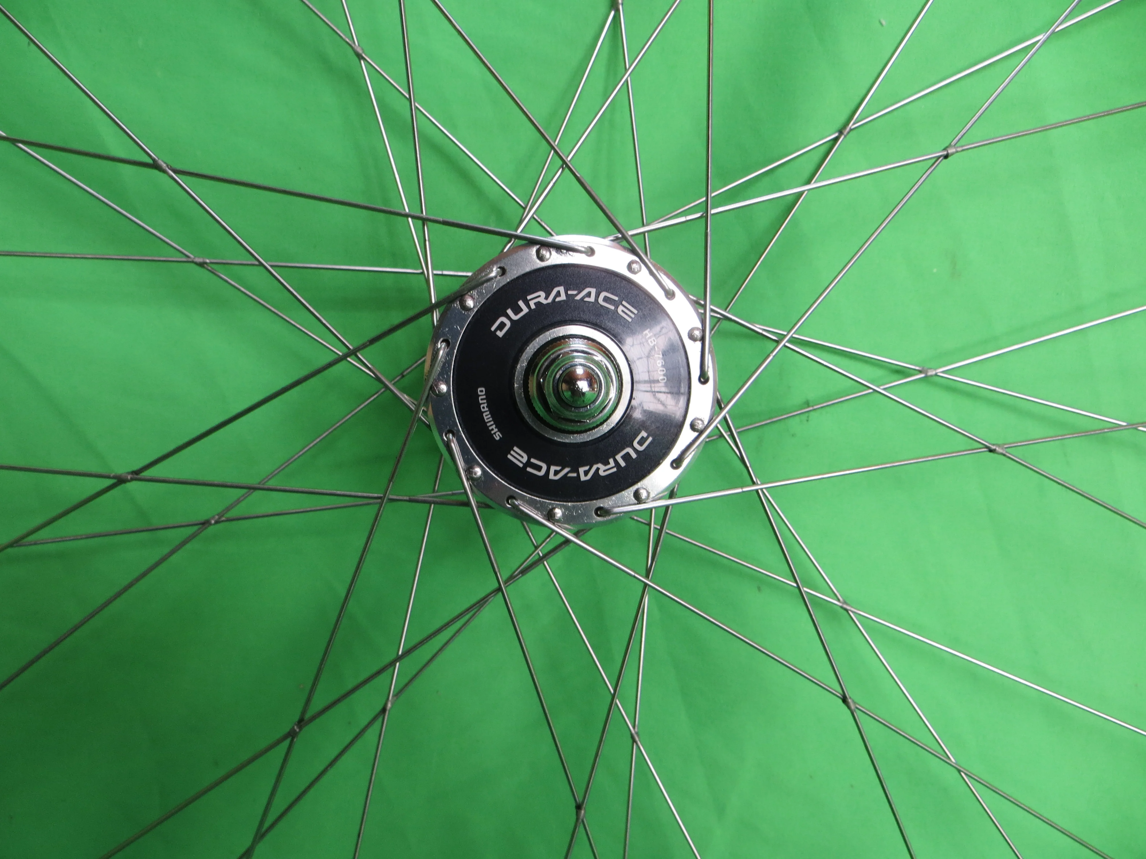 Araya Gold 16B 700c Tubular NJS Rim, Shimano Dura Ace HB-7600 NJS 100mm/9mm Front Hub, Soyo Tire (25011431) - Image 2