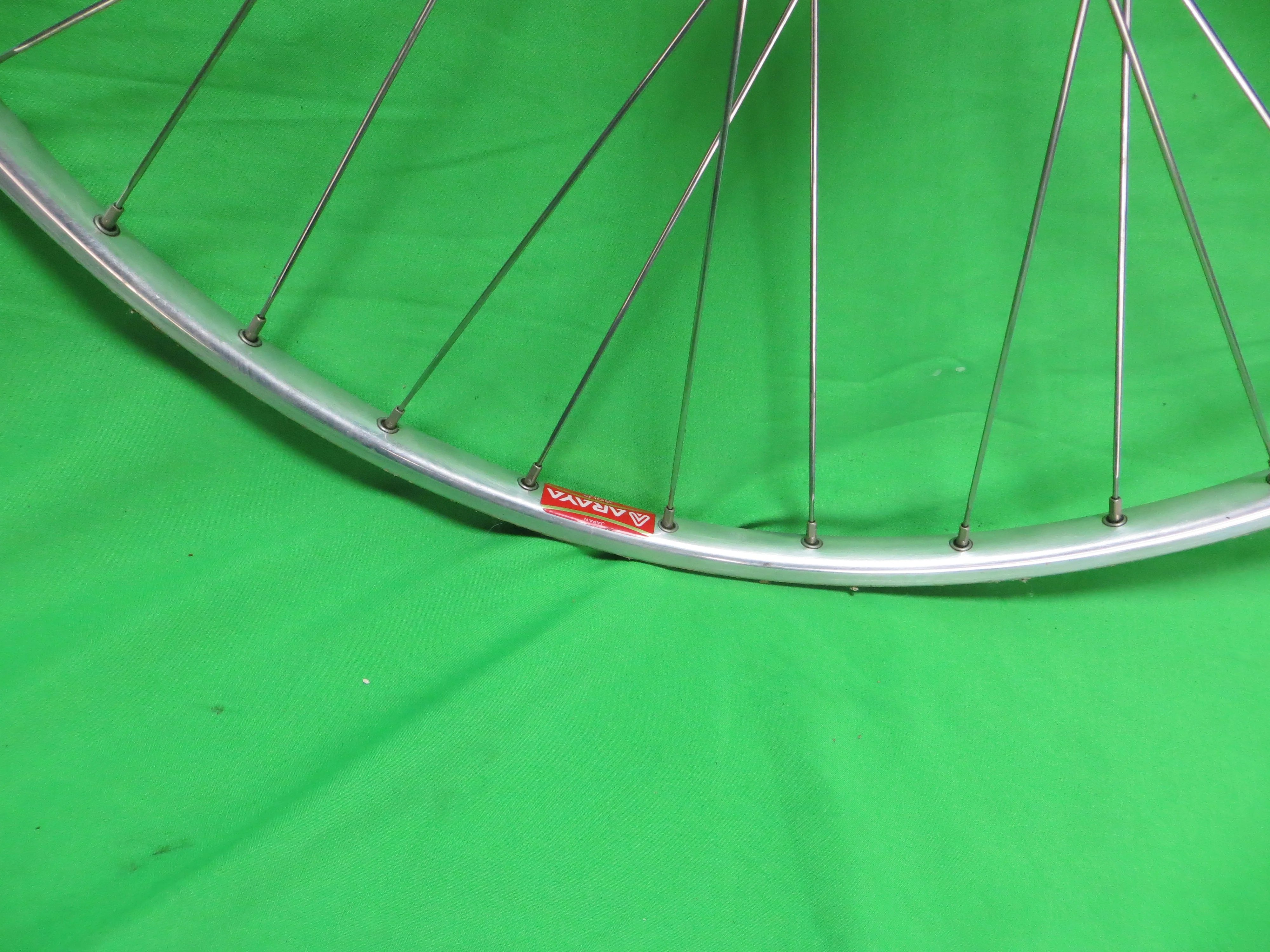 Araya Gold 16B 700c Tubular NJS rim, Shimano Dura Ace HB-7600 NJS 120mm/10mm Rear Hub (24100609) - Image 6