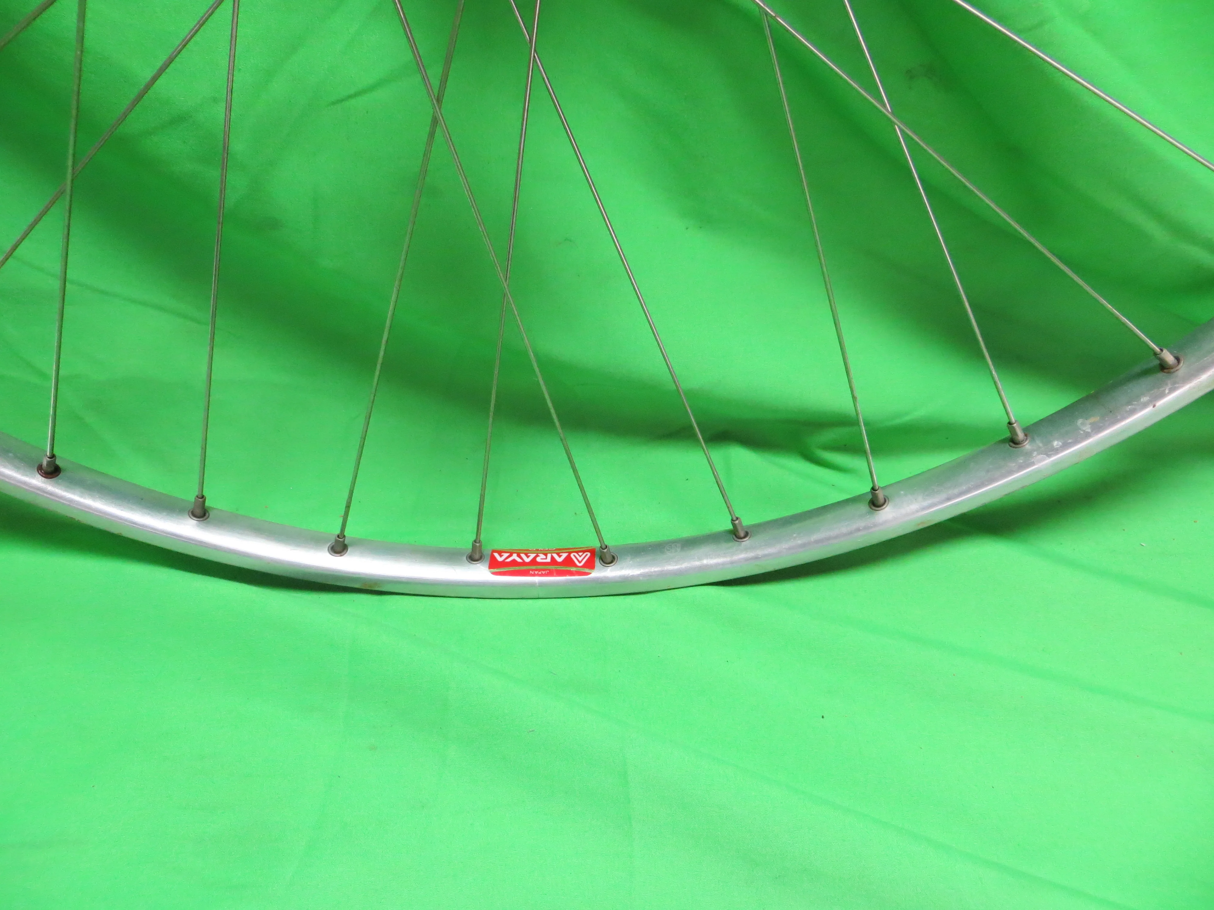 Araya Gold 16B 700c Tubular NJS rim, Suzue Pro Max NJS 100mm/8mm Front Hub (23111506) - Image 6
