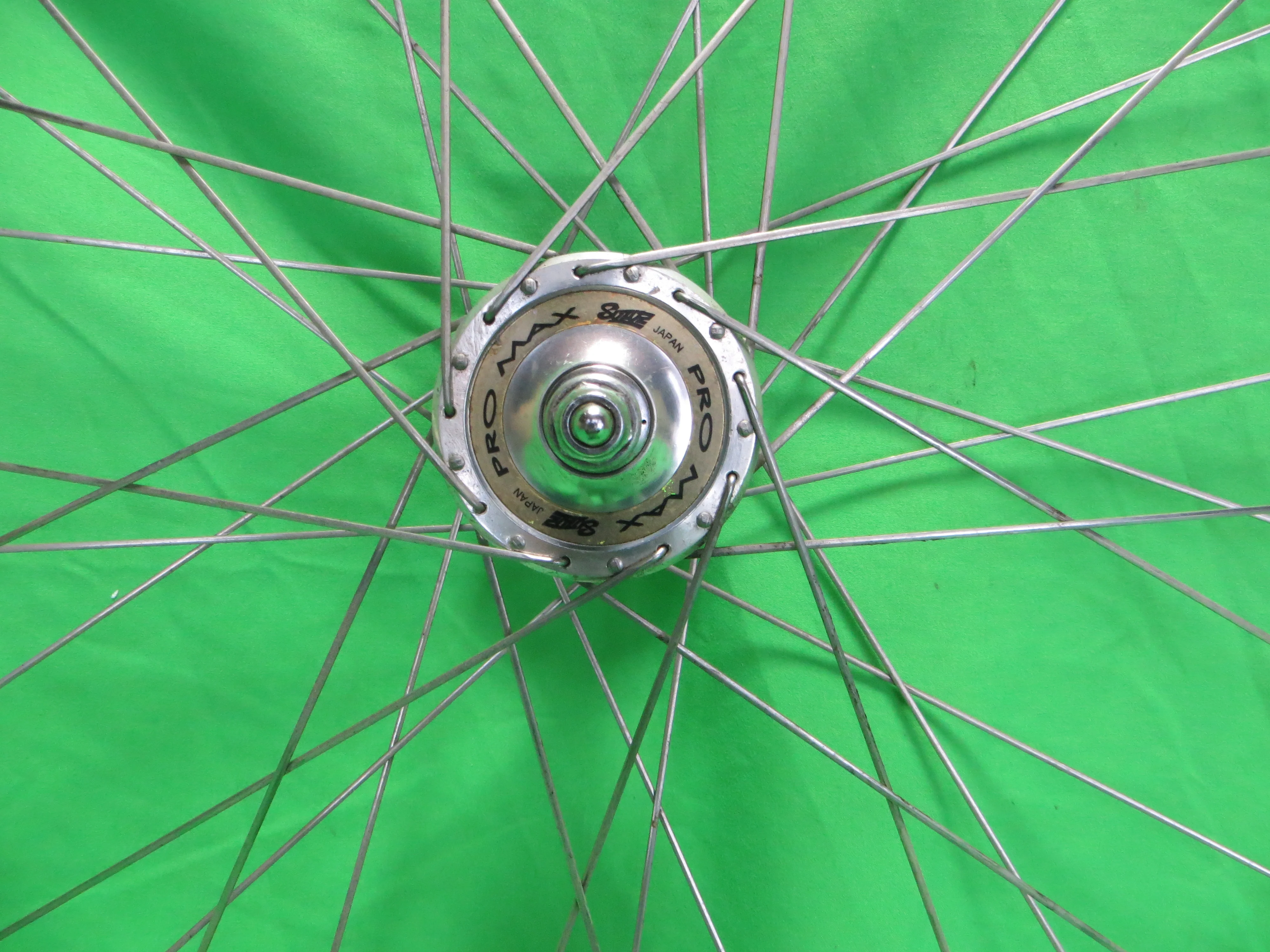 Araya Gold 16B 700c Tubular NJS rim, Suzue Pro Max NJS 100mm/9mm Front Hub (25021902) - Image 5