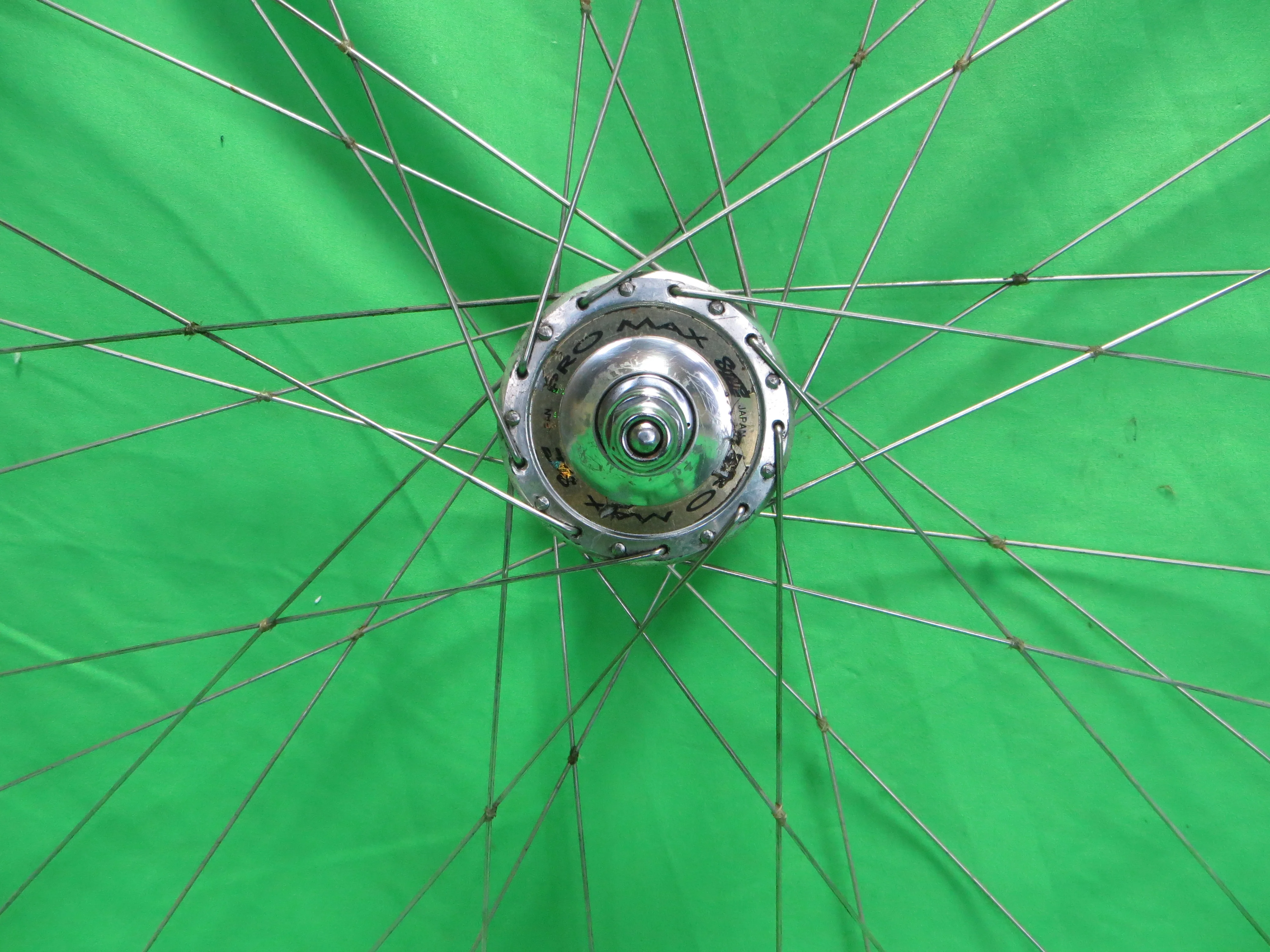 Araya Gold 16B 700c Tubular NJS rim, Suzue Pro Max NJS 100mm/9mm Front Hub (25021904) - Image 5