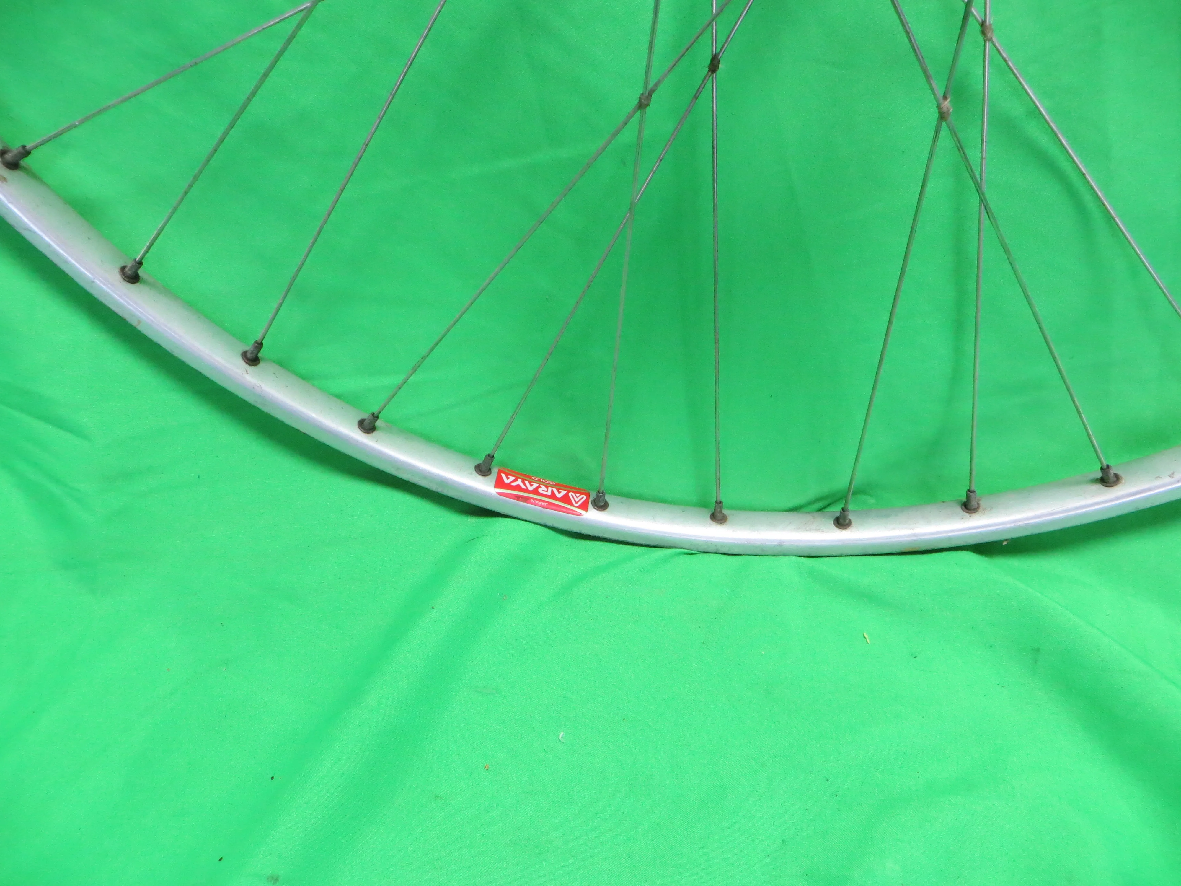 Araya Gold 16B 700c Tubular NJS rim, Suzue Pro Max NJS 100mm/9mm Front Hub (25021904) - Image 6