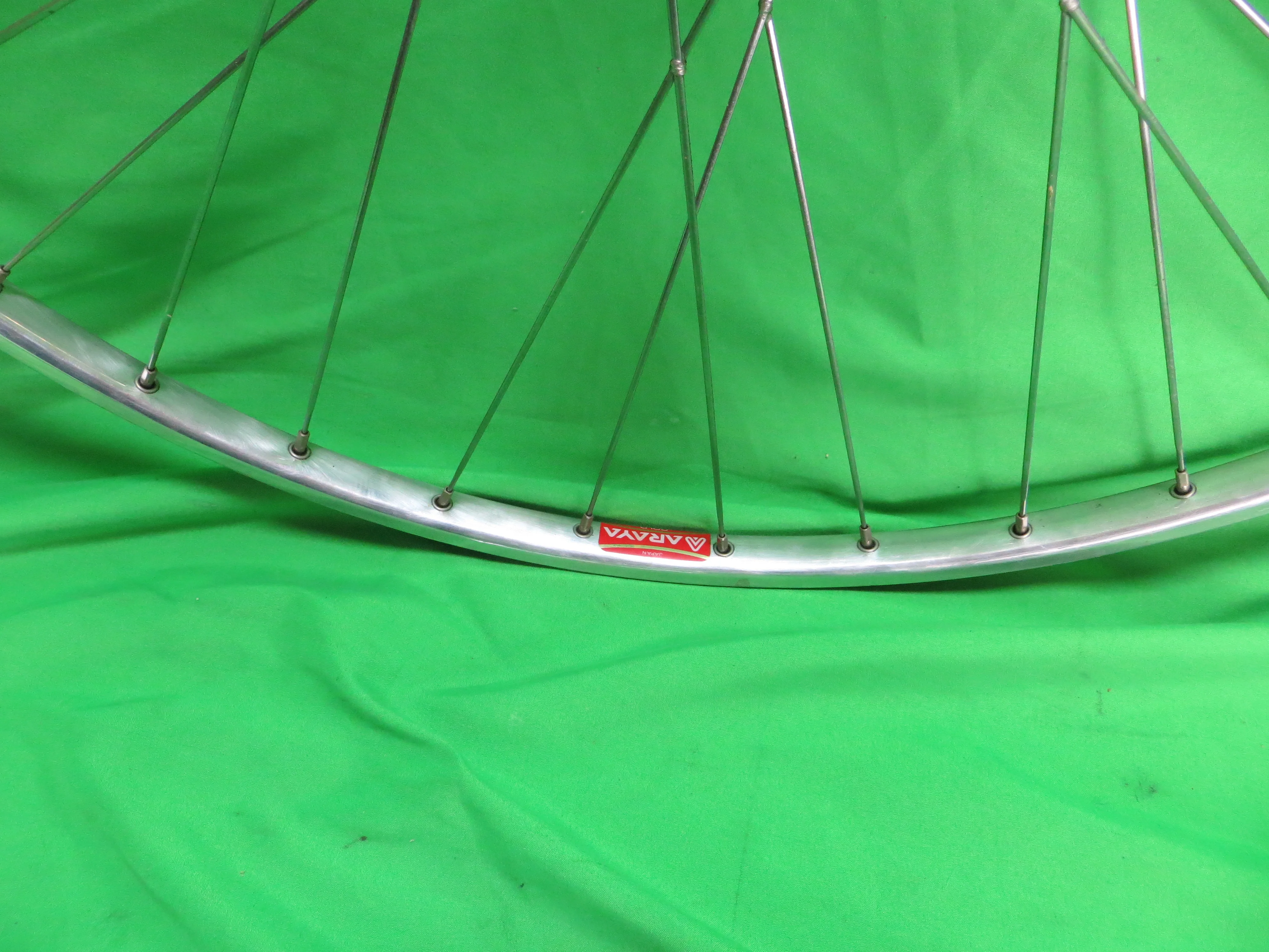 Araya Gold 16B NJS 700c 36H Tubular Rim, Gran Compe Pro 120mm NJS Rear Hub (25011201) - Image 3
