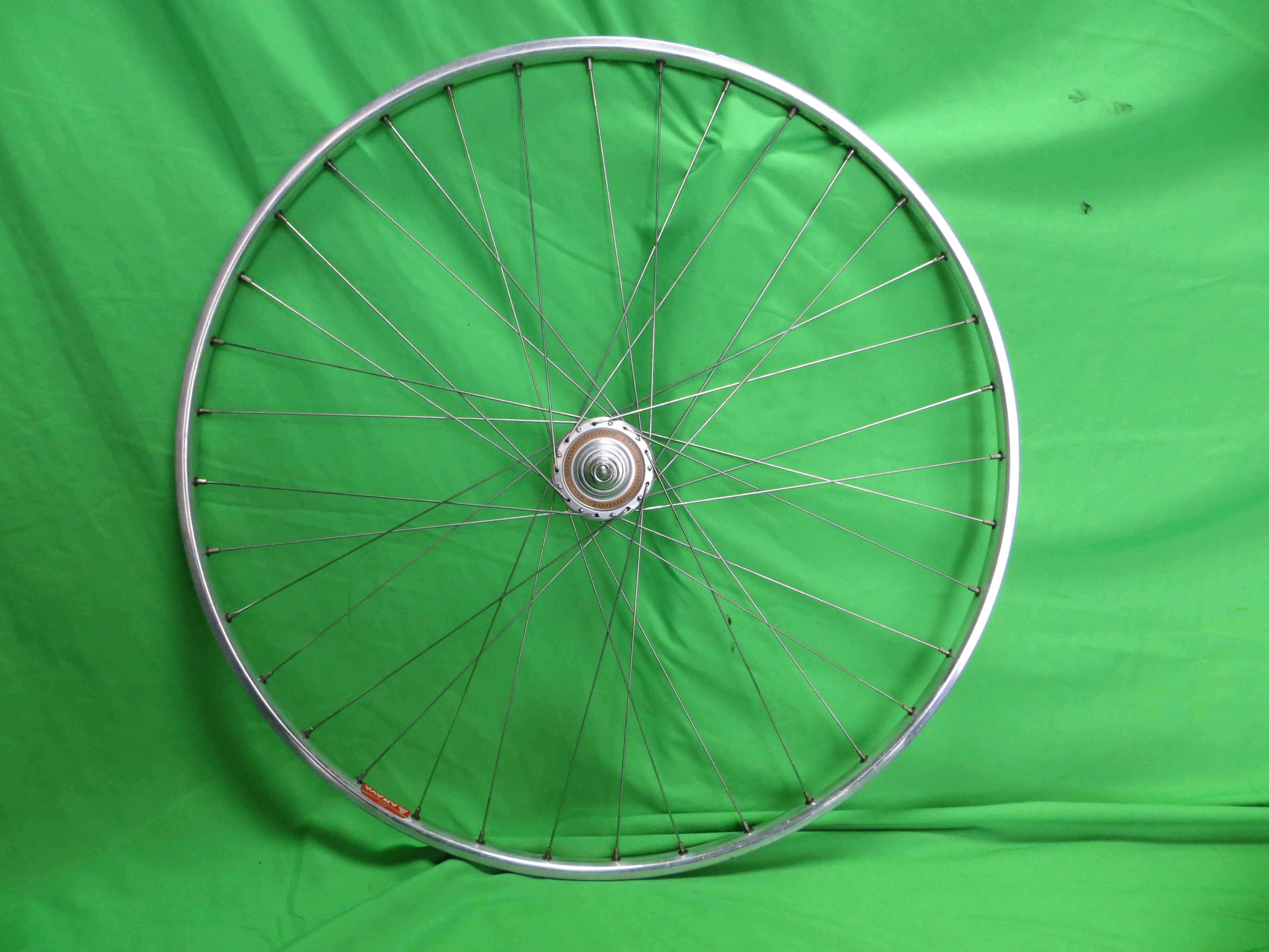 Araya Gold 16B NJS 700c 36H Tubular Rim, Sansin Professional 120mm NJS Rear Hub (24012102) - Image 4