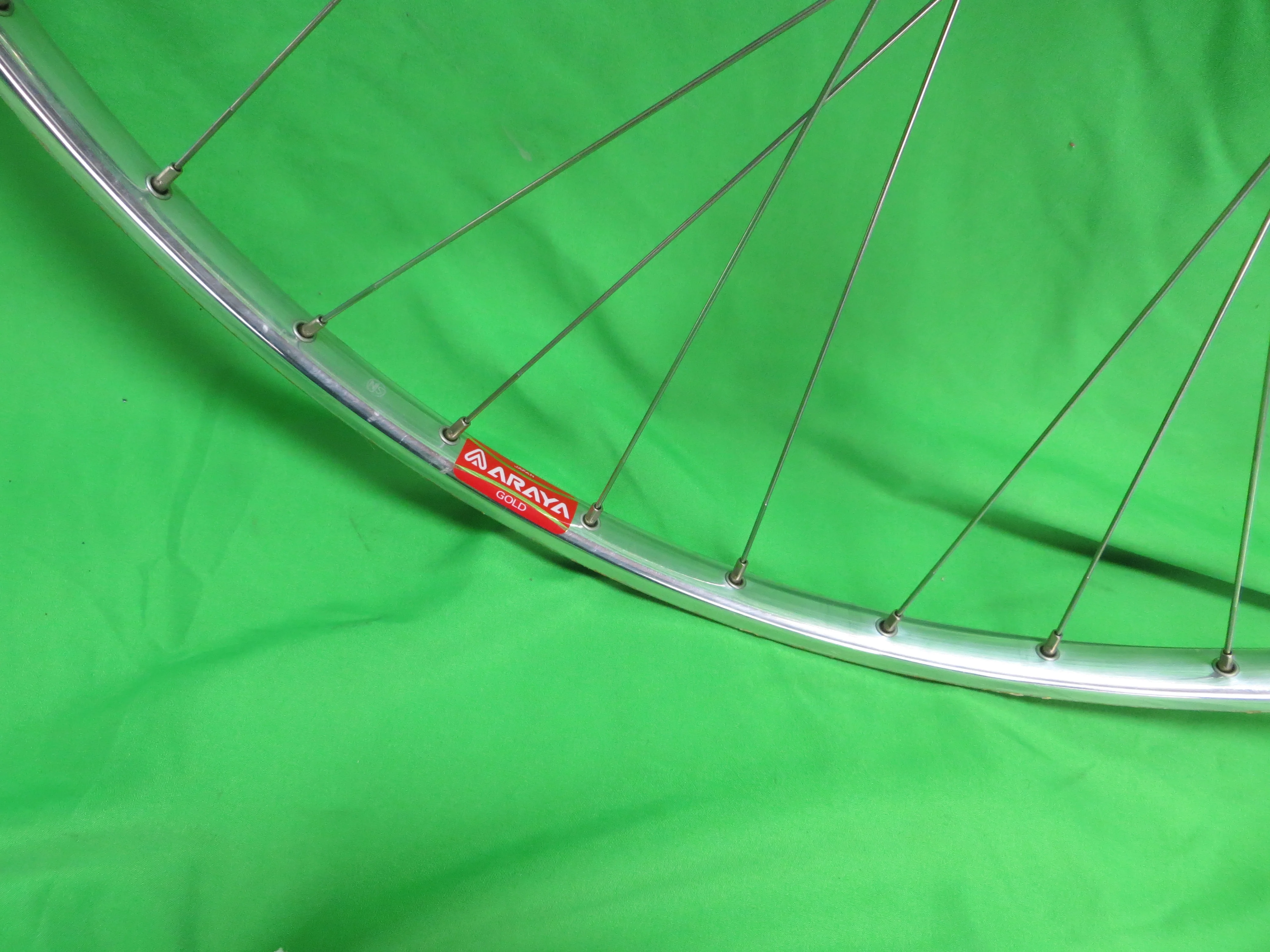 Araya Gold 16B NJS 700c 36H Tubular Rim, Shimano Dura Ace 110mm NJS Rear Hub (24012101) - Image 6