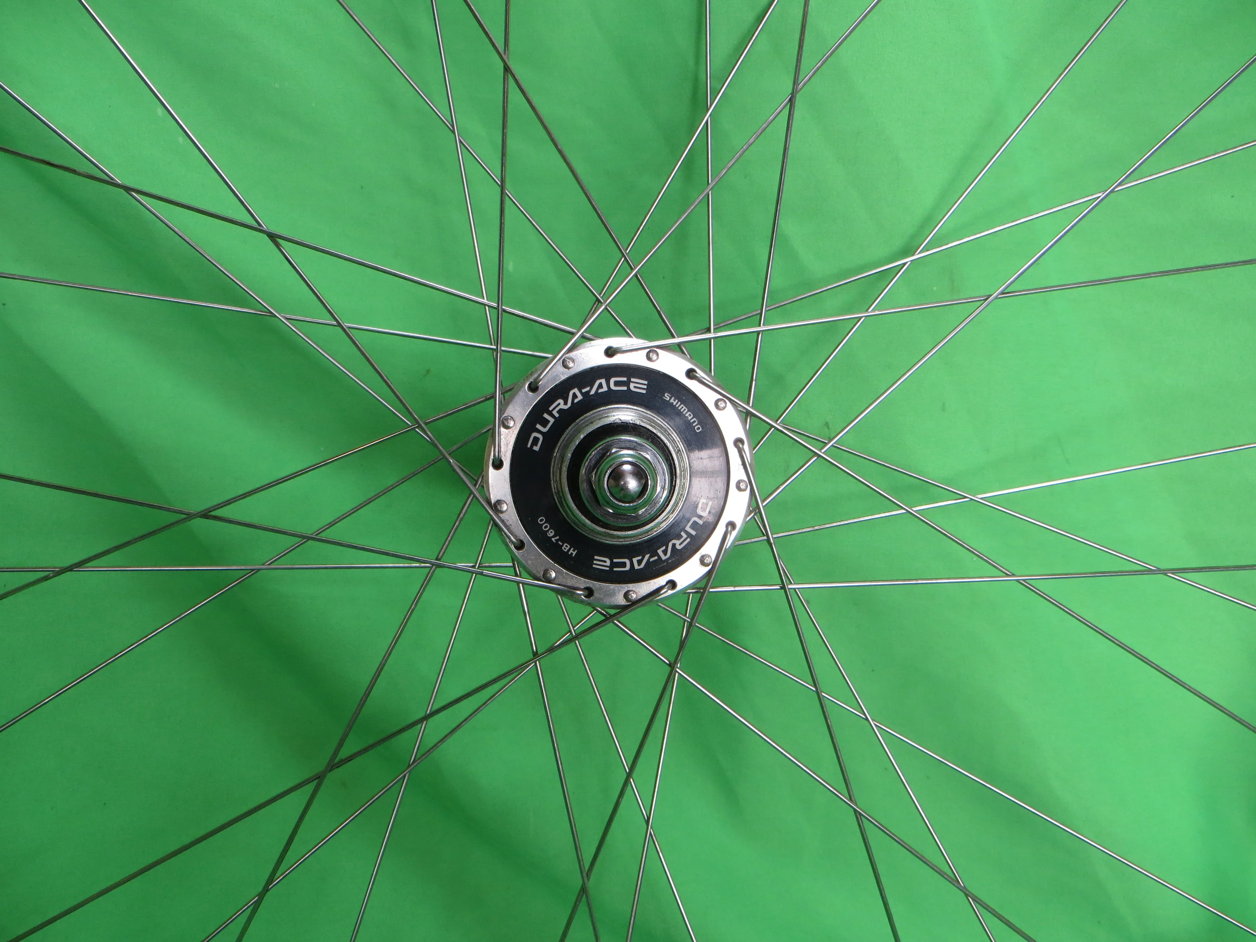 Araya Gold 16B NJS 700c 36H Tubular Rim, Shimano Dura Ace 110mm NJS Rear Hub (25012503) - Image 5