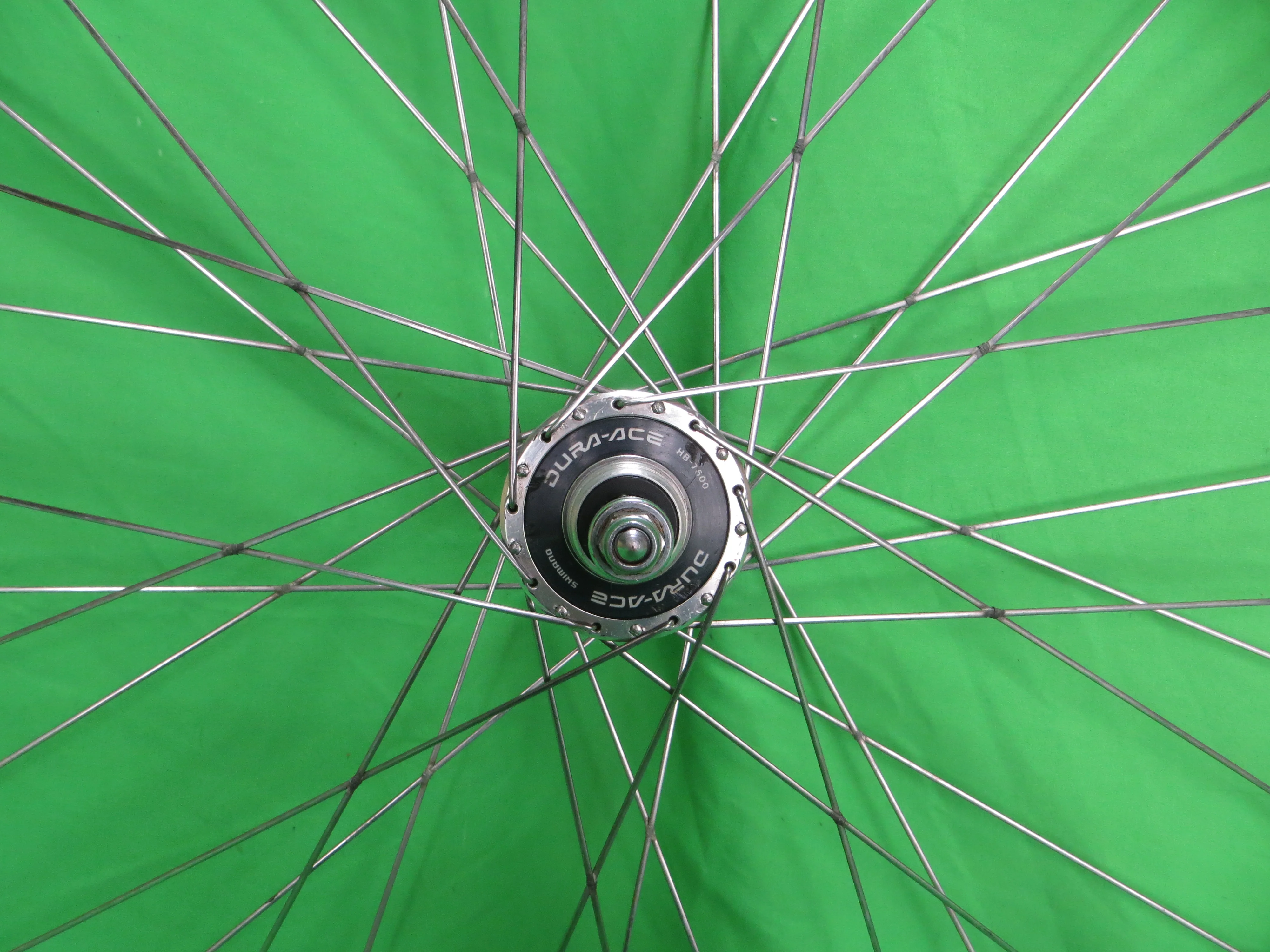 Araya Gold 16B NJS 700c 36H Tubular Rim, Shimano Dura Ace 120mm NJS Rear Hub (25011206) - Image 2