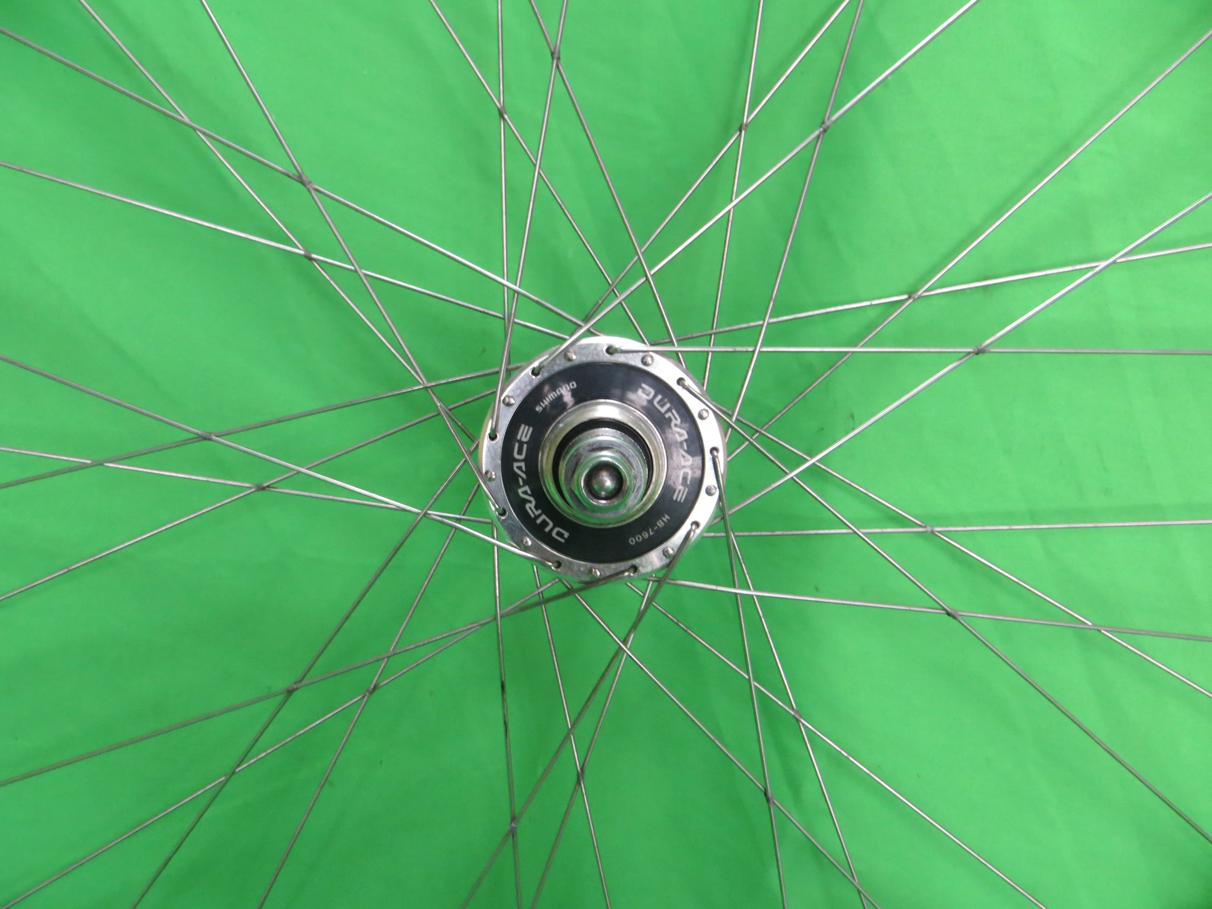 Araya Gold 16B NJS Rim, Shimano Dura Ace HB-7600 NJS Rear Hub 120mm / 25011208 - Image 2