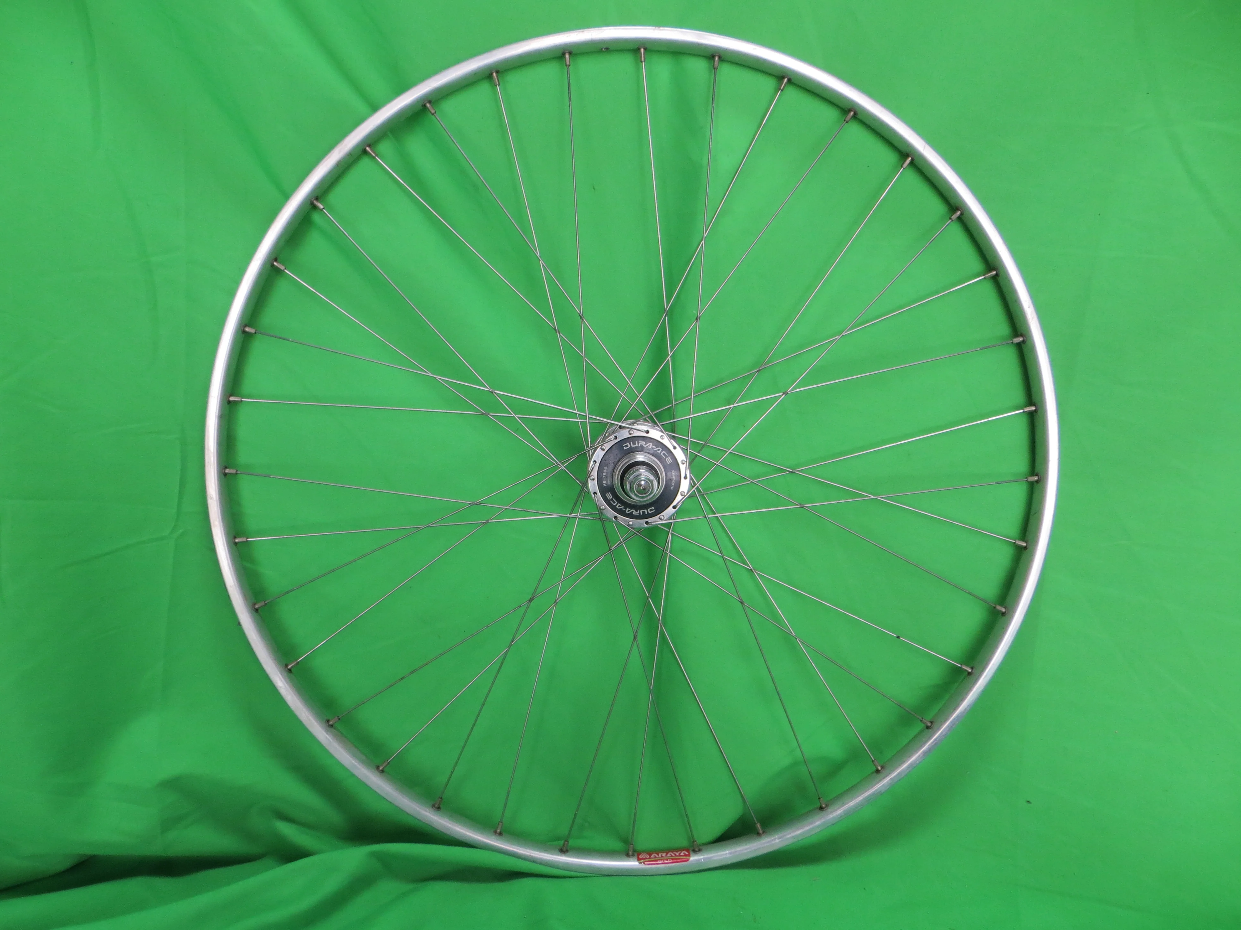 Araya Gold 16B NJS Rim, Shimano Dura Ace HB-7600 NJS Rear Hub 120mm / 25011208 - Image 4