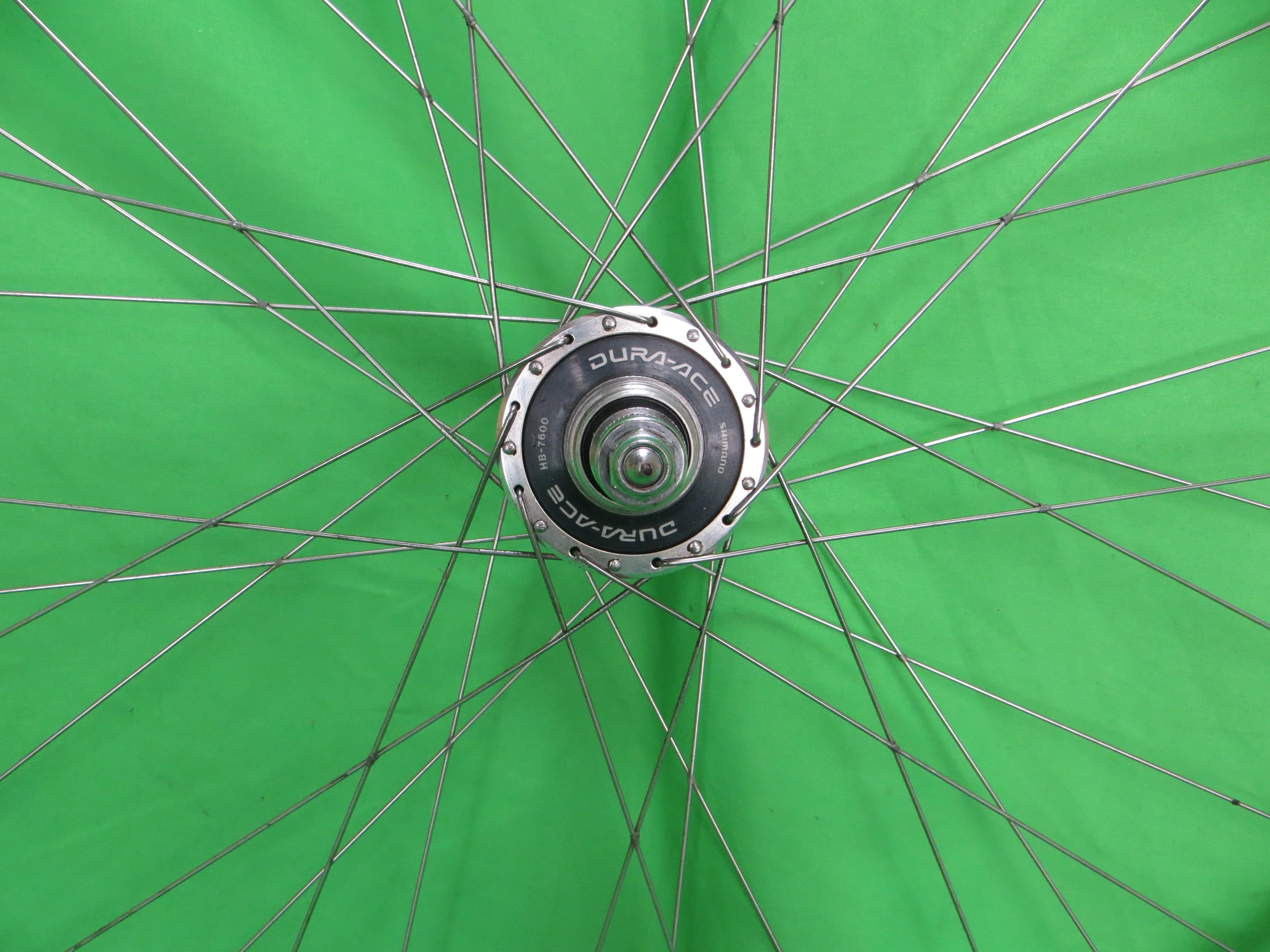Araya Gold 16B NJS Rim, Shimano Dura Ace HB-7600 NJS Rear Hub 120mm / 25011208 - Image 5