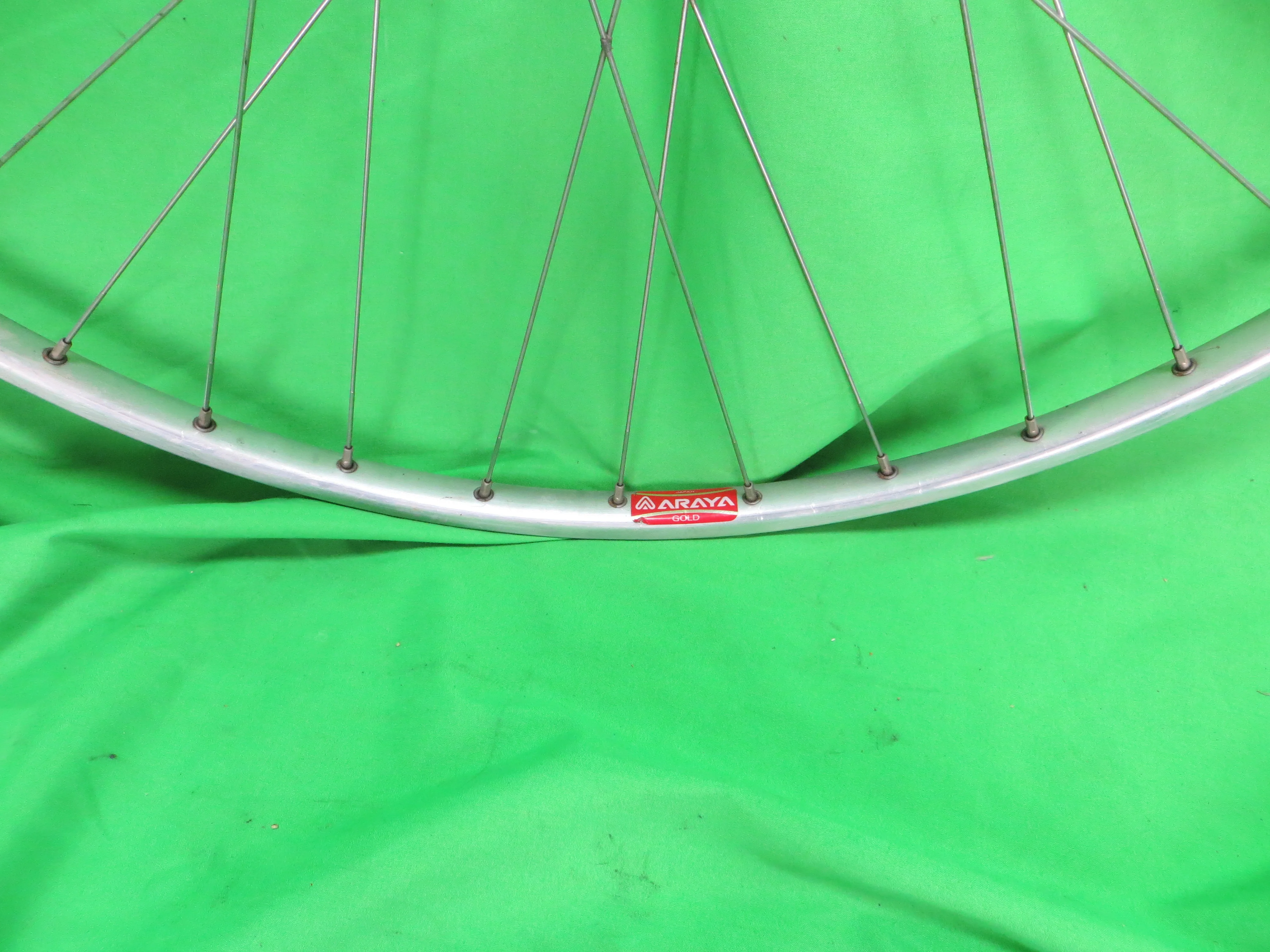 Araya Gold 16B NJS Rim, Shimano Dura Ace HB-7600 NJS Rear Hub 120mm / 25011208 - Image 6