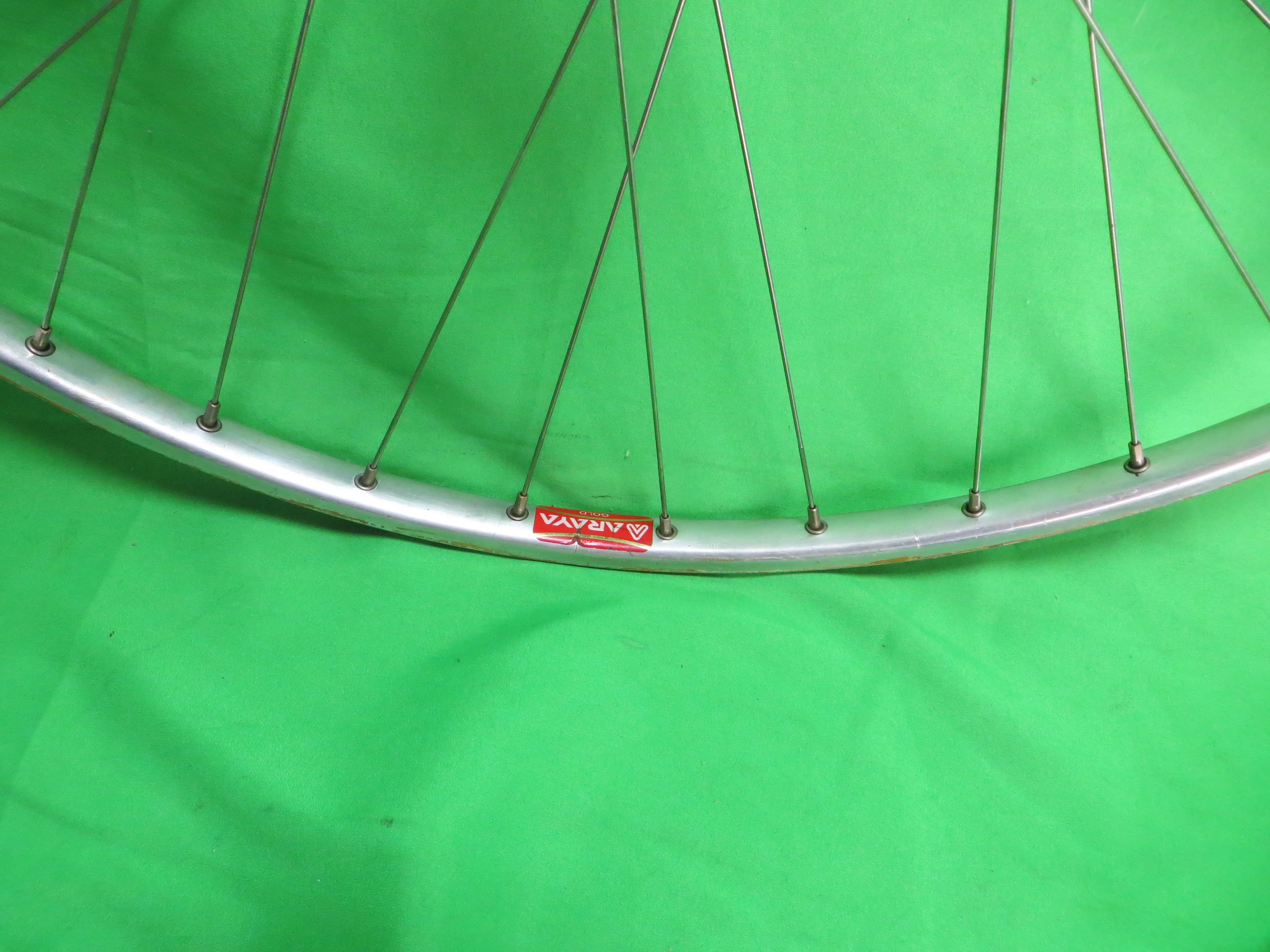 Araya Gold 16B NJS 700c 36H Tubular Rim, Shimano Dura Ace 120mm NJS Rear Hub (25011601) - Image 3