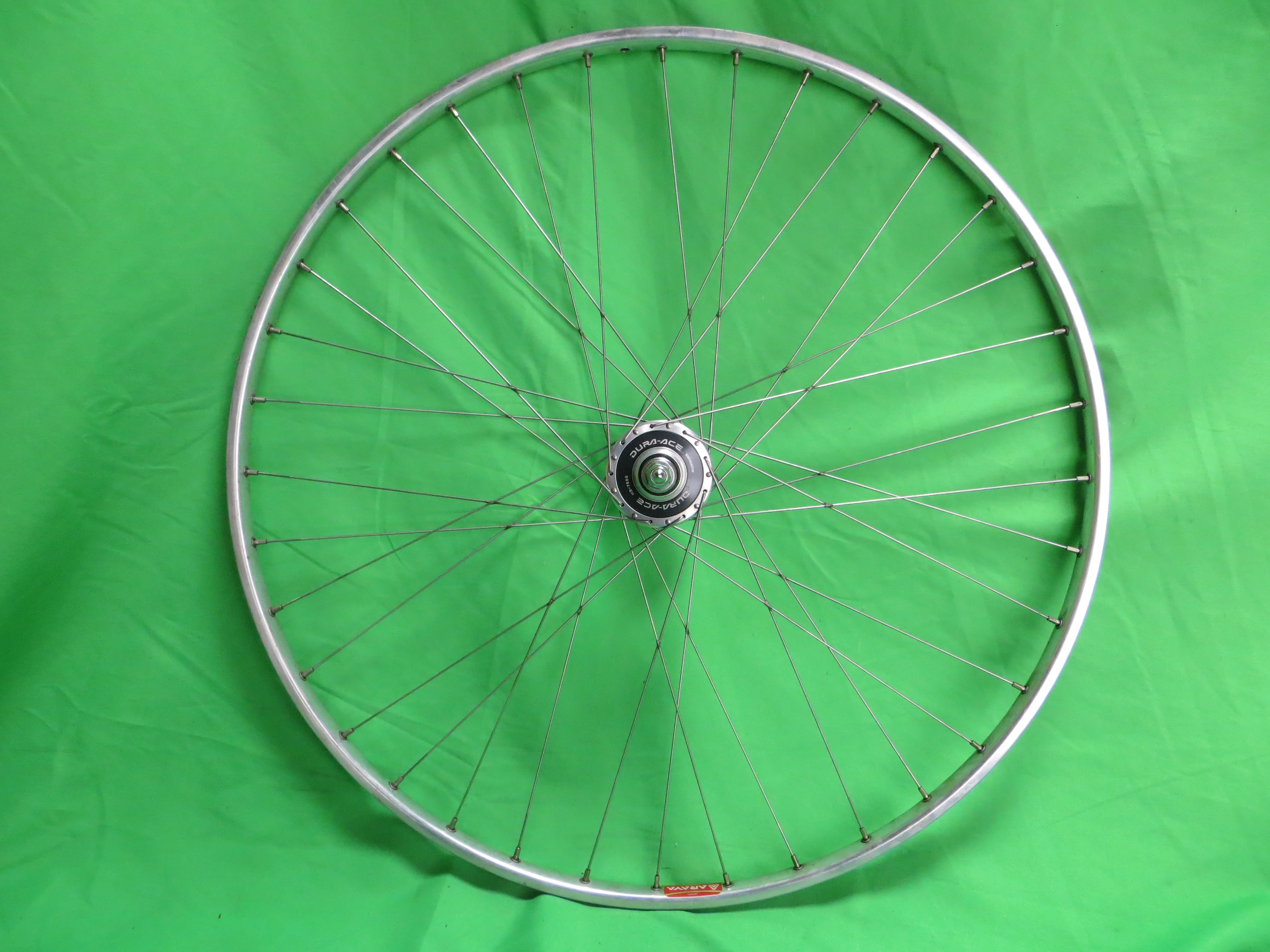 Araya Gold 16B NJS 700c 36H Tubular Rim, Shimano Dura Ace 120mm NJS Rear Hub (25011603)