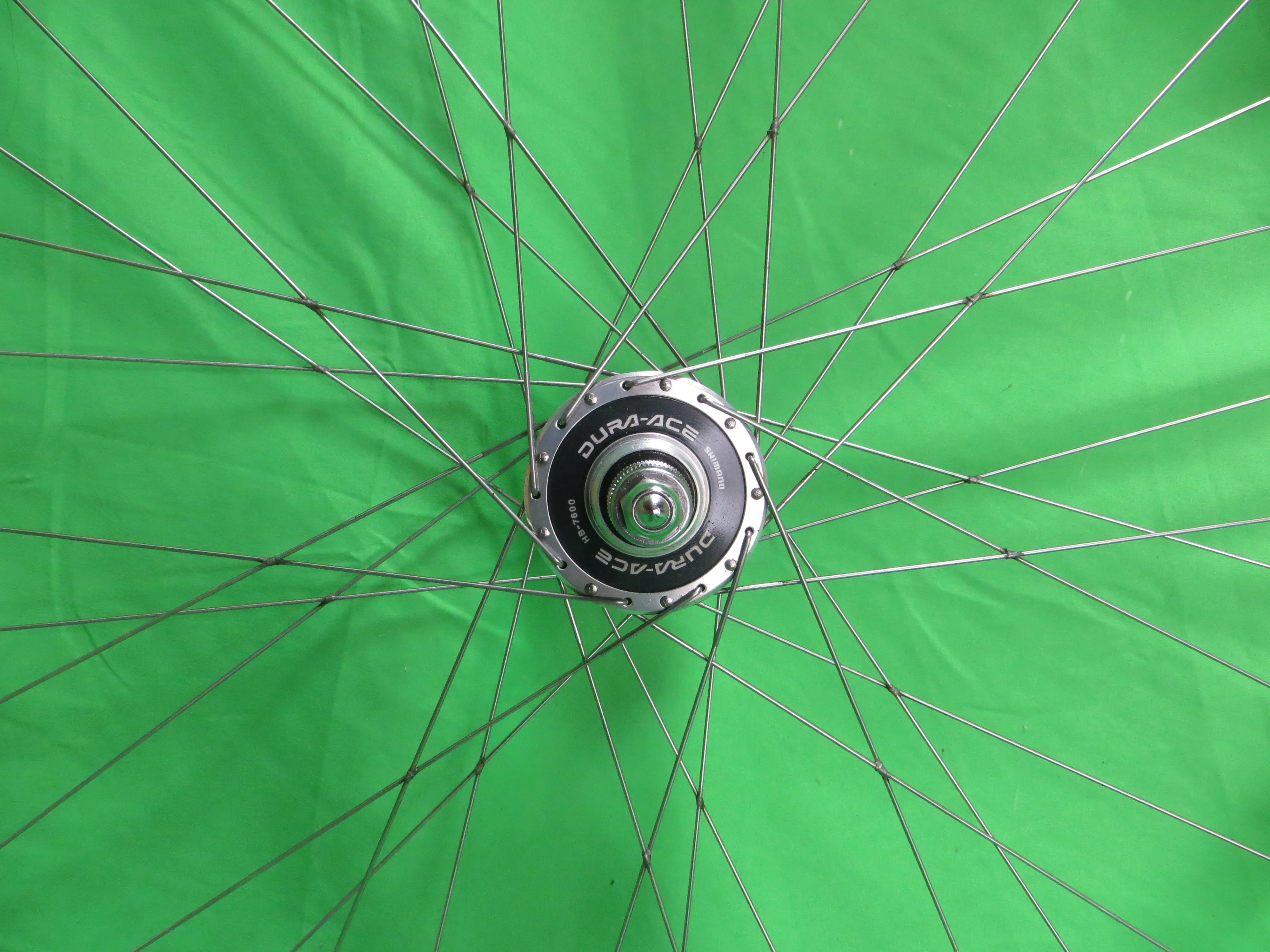 Araya Gold 16B NJS 700c 36H Tubular Rim, Shimano Dura Ace 120mm NJS Rear Hub (25011603) - Image 2